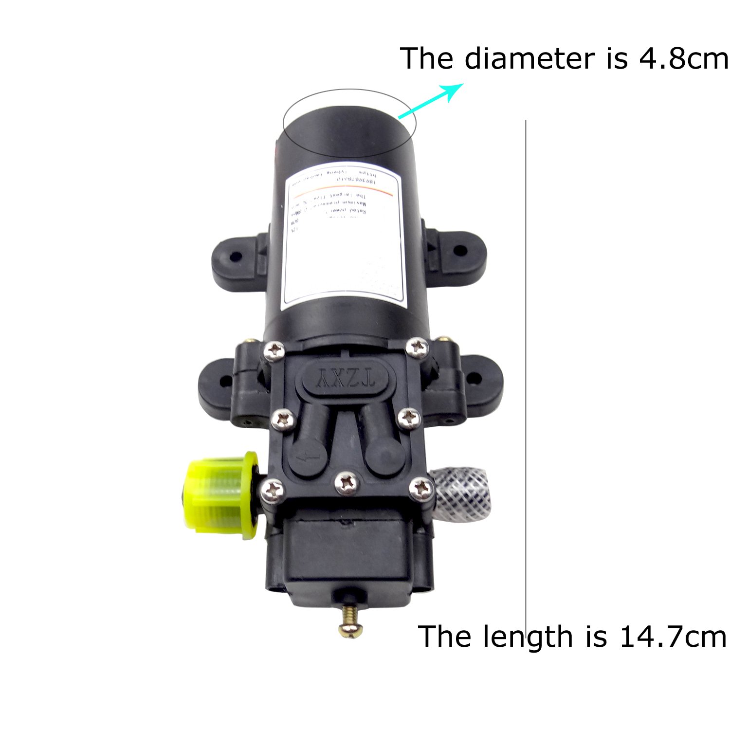 12V DC 5L Oil Transfer Pump - Heavy Duty Fluid Extractor & Vacuum Suction Pump for Automotive, Marine & Industrial Use