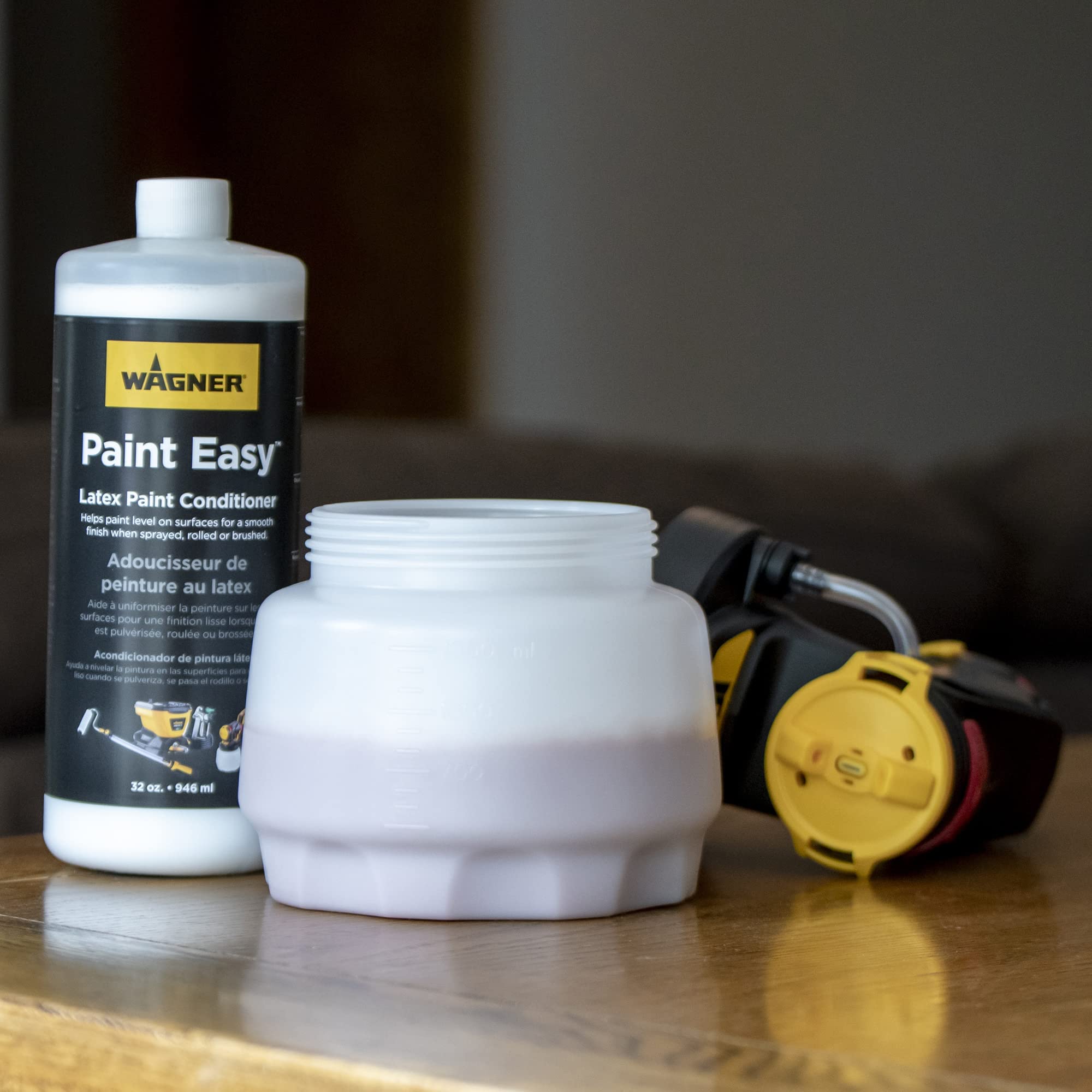 Wagner Paint Easy Latex Paint Conditioner - 32 oz White | Paint Thinner & Extender for Smooth Application | Perfect for DIY Home Painting Projects & Professional Use