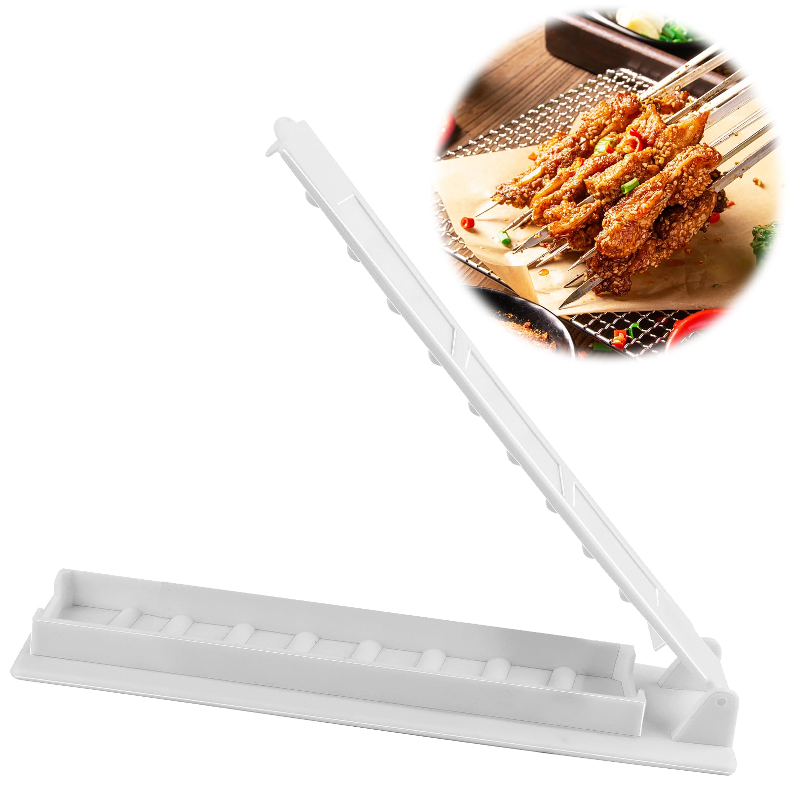 **Jognee Kebab Maker Machine - Stainless Steel Turkish Adana Kebab Maker for BBQ, Grilling & Picnics - Perfect for Home, Restaurants & Outdoor Cooking**