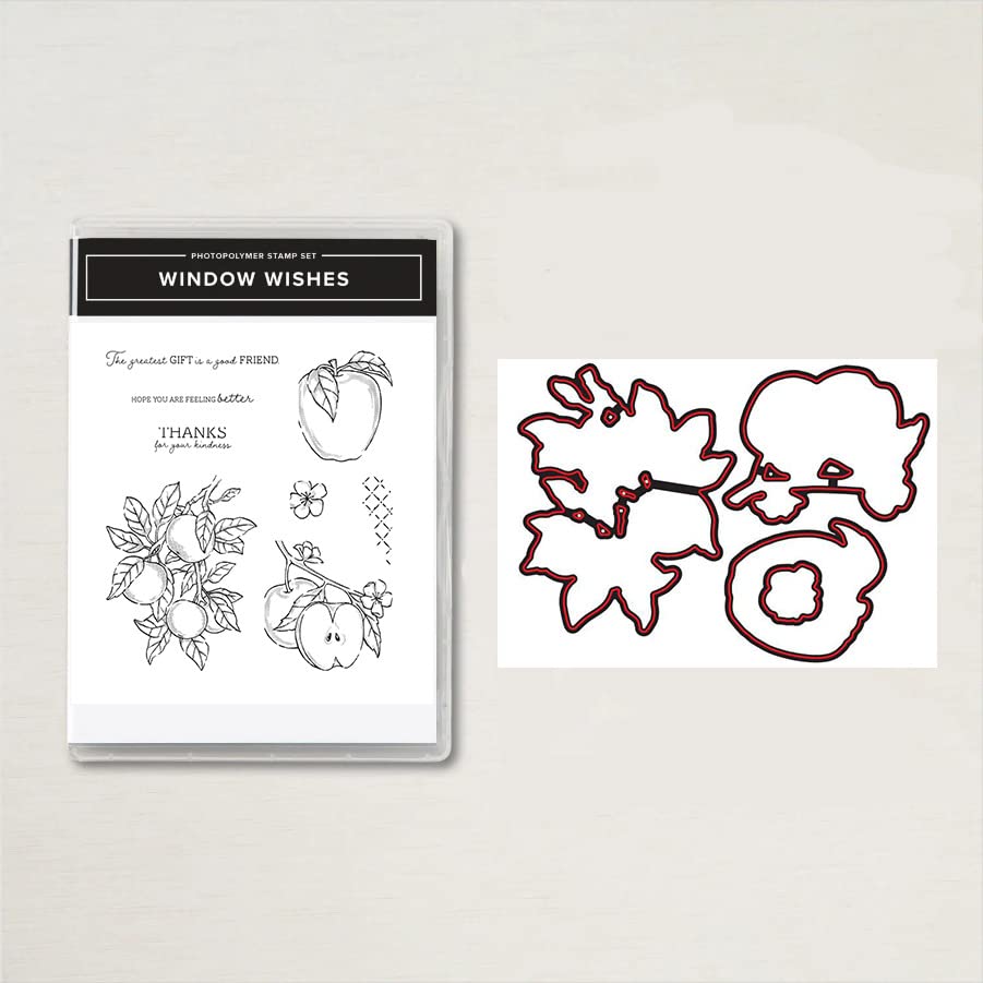 Premium Card Making Stamps & Dies Set - Metal Cutting Dies, DIY Silicone Stamps for Scrapbooking, Greeting Cards - Perfect for Christmas, Halloween, Thanksgiving Crafts (5551) | Home Decor, Gift Wrapping, Party Invitations