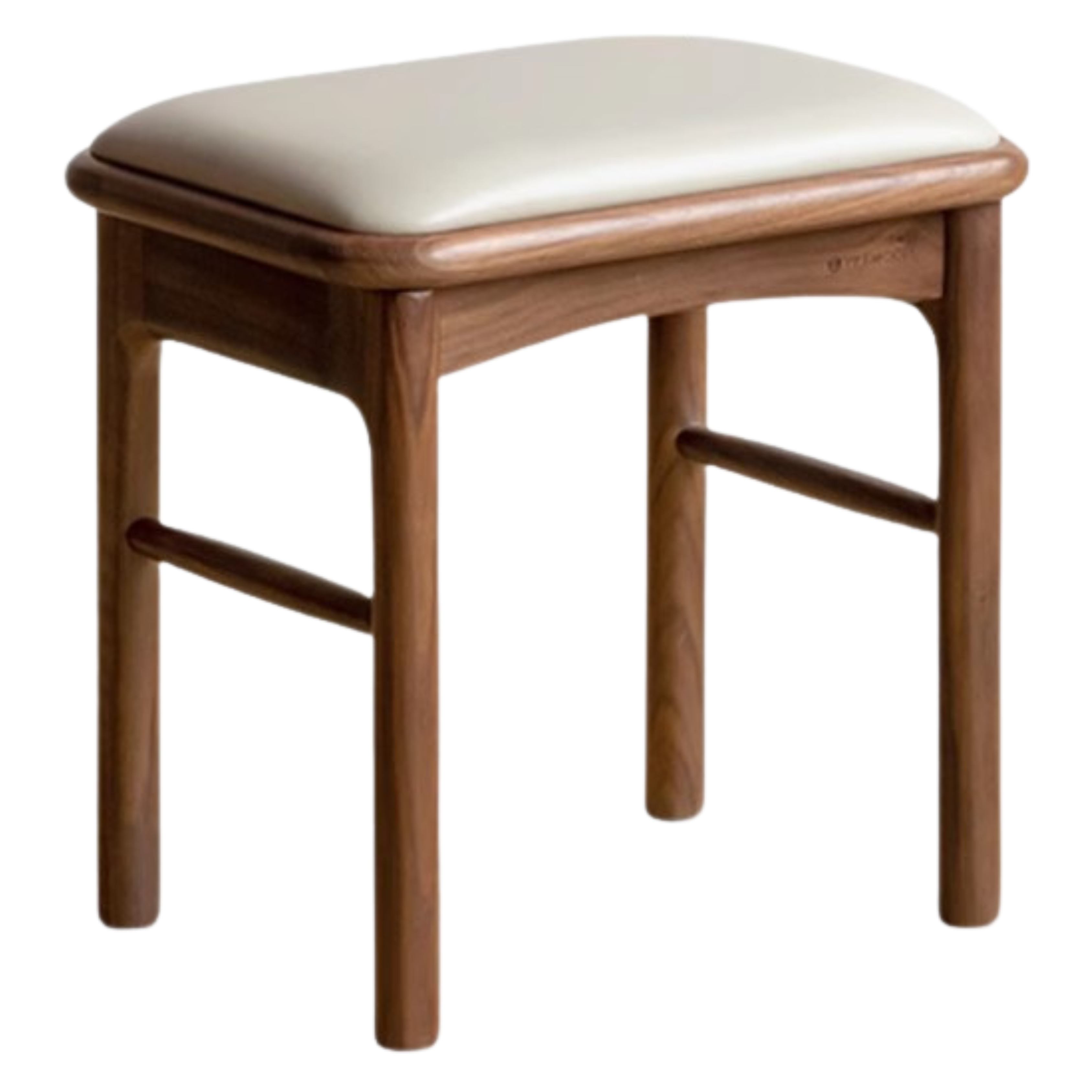 Premium Black Walnut Solid Wood Tea Stool - Handcrafted Rustic Side Table for Living Room, Bedroom, or Garden - Perfect for Tea Ceremonies, Plant Stand, or Decorative Accent