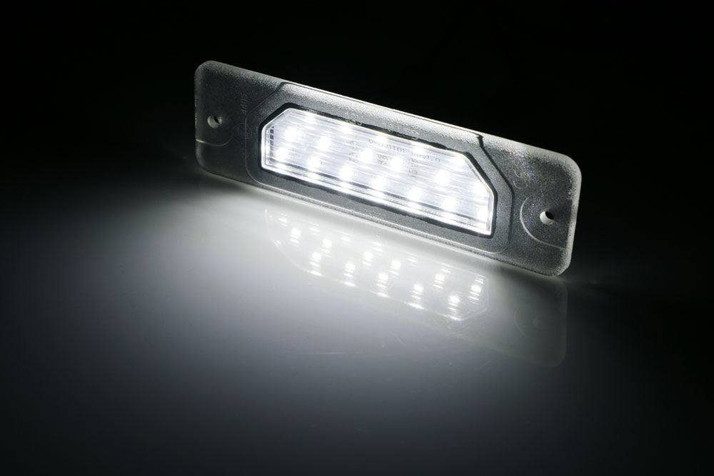 Direct Fit White LED License Plate Light Lamps for Infiniti FX Q I M & Nissan Vehicles - Bright, Durable & Easy Installation for Nighttime Visibility & Enhanced Style