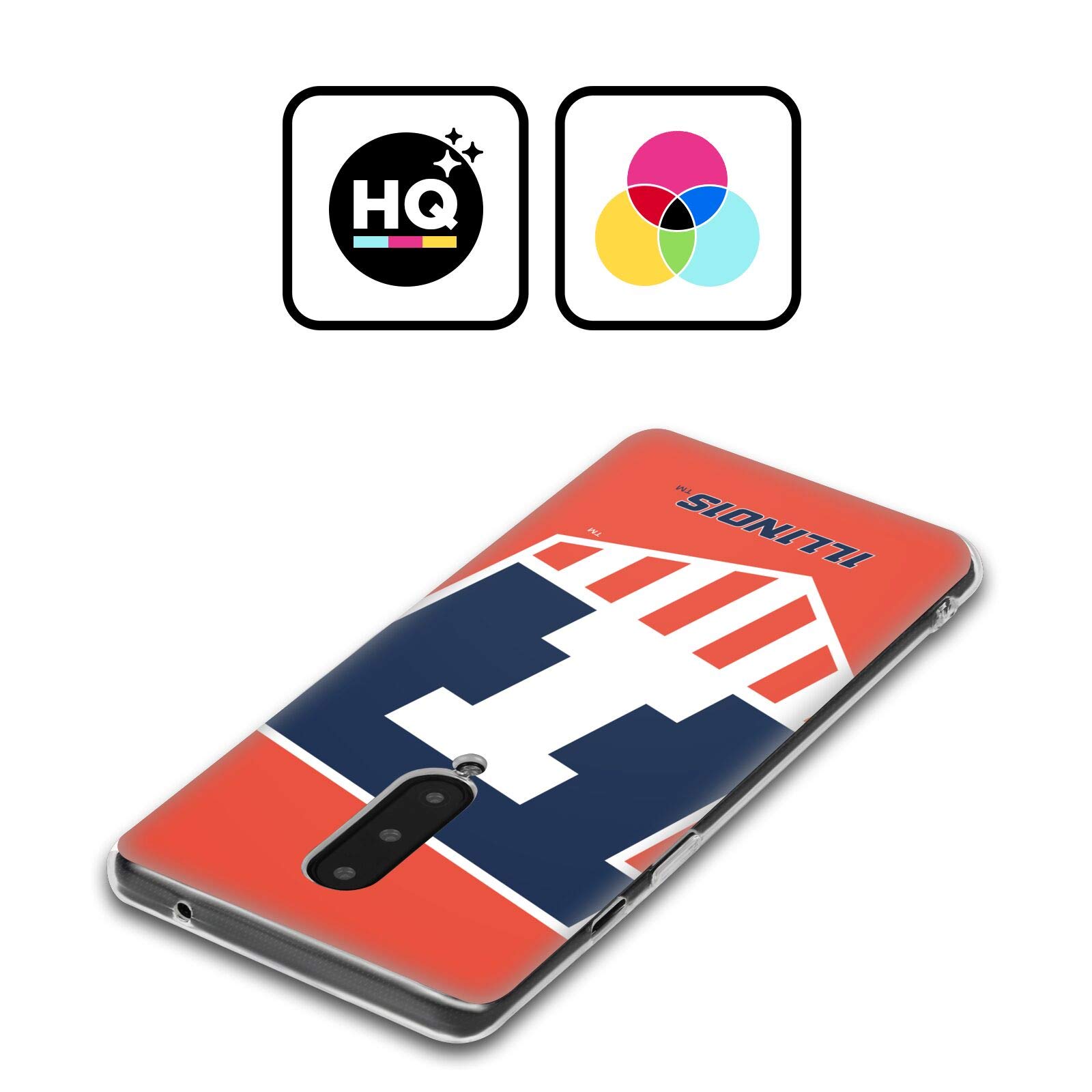 Official U of I Pixel 6a Case - Illinois University Soft Gel Cover for Daily Protection