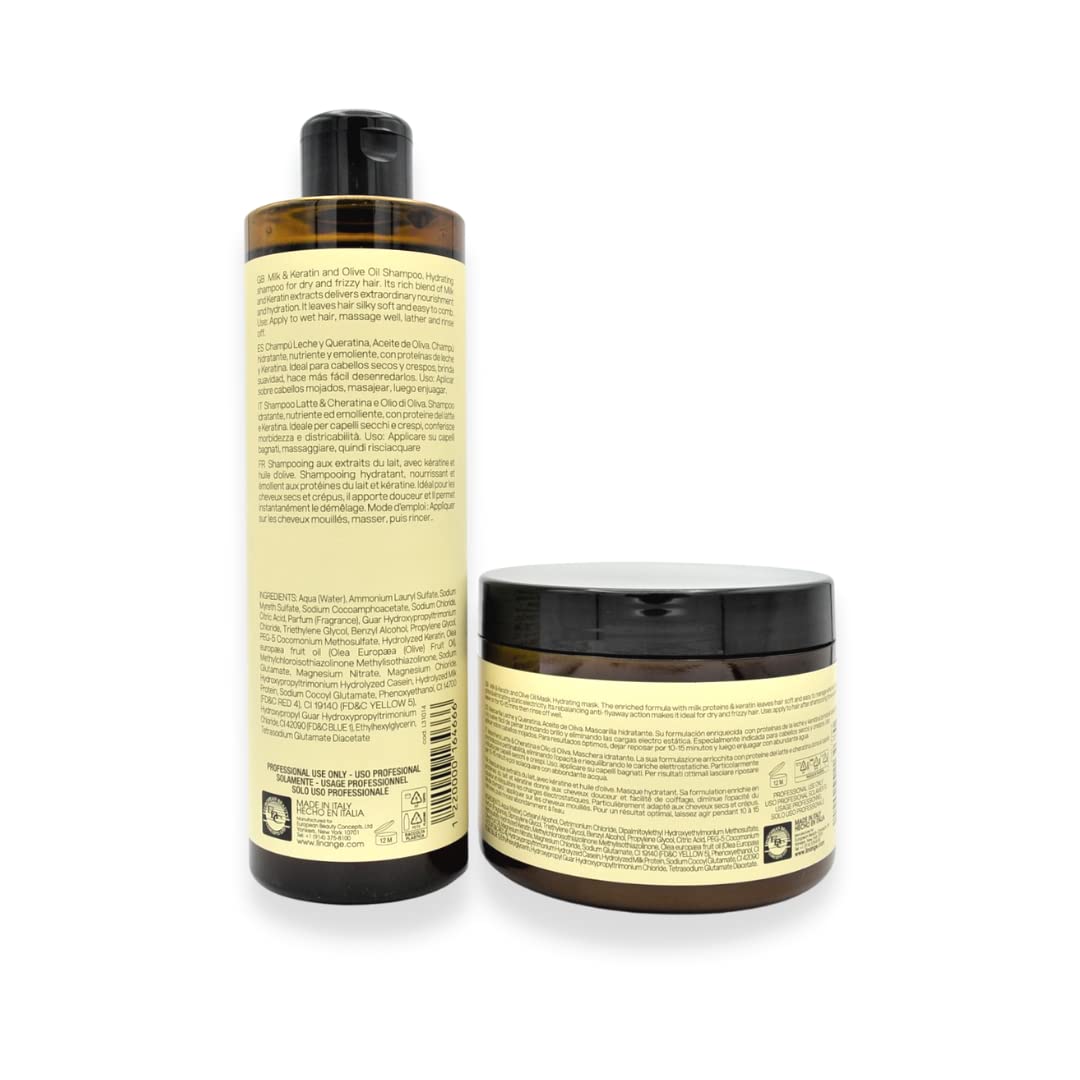 Hydranourish Shampoo & Conditioner Set (16oz & 17oz) - Deep Hydrating Hair Care for Dry & Damaged Hair - Salon Quality Moisturizing Treatment at Home
