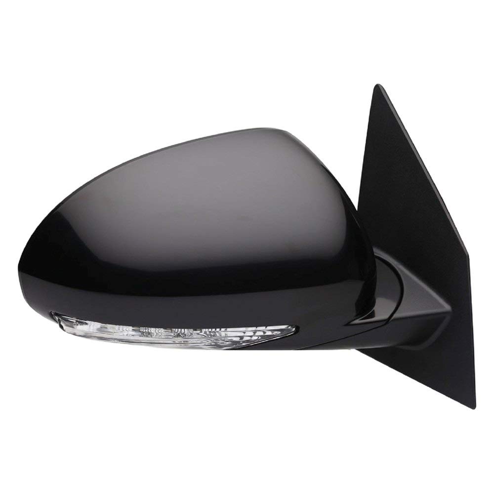 GM1321510 Replacement Passenger Side Power Heated View Mirror - Perfect for Ford, Chevy & Dodge Trucks & SUVs - Enhances Safety in Rain & Winter Driving