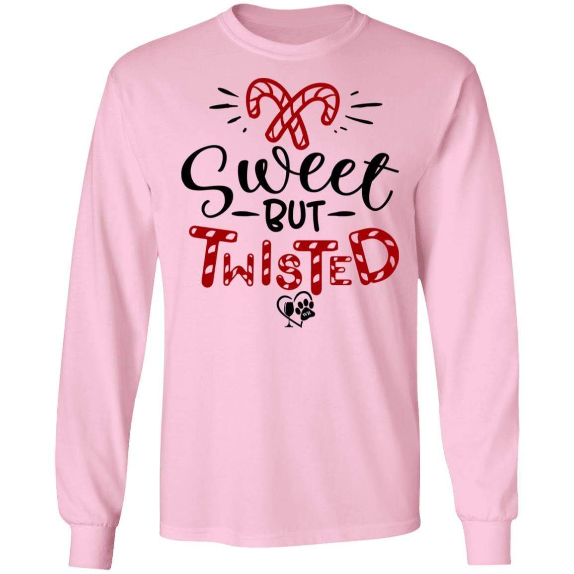 Sweet But Twisted Long Sleeve Ultra Cotton T-Shirt | WineyBitches.Co | Comfortable & Stylish Women's Top for Casual Wear, Parties & Gifts