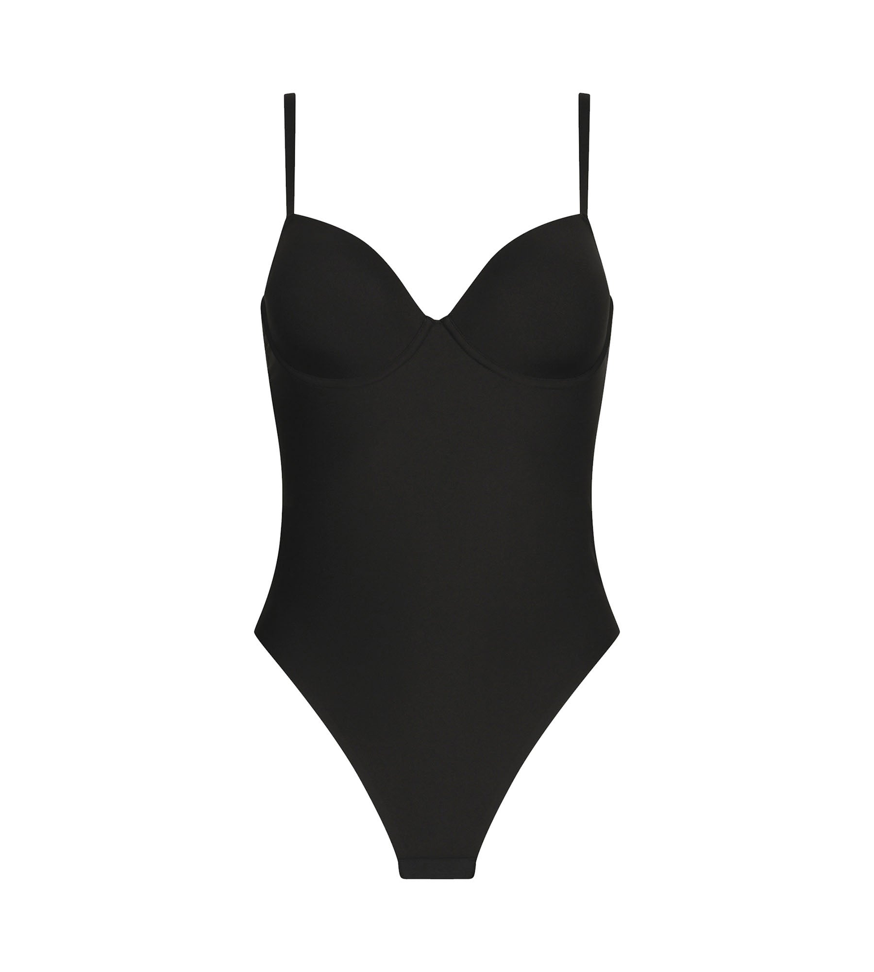 Slimming Body Shaper String - Black Microfiber Invisible Shapewear for Women | Perfect for Dresses, Parties & Everyday Wear