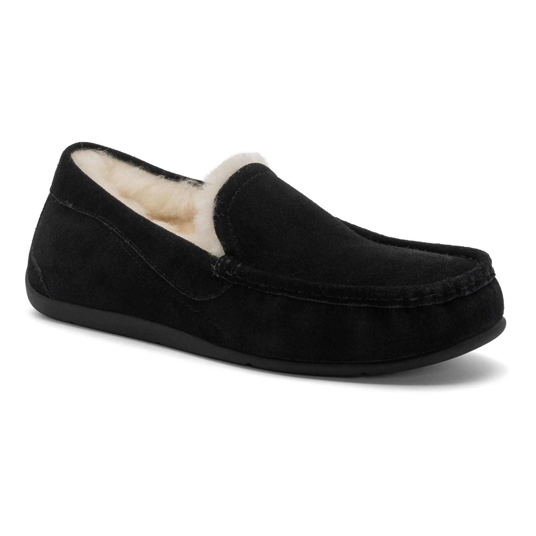 Abeo Amble Comfortable Black Slippers for Men & Women - Cozy Indoor & Outdoor House Shoes for Relaxation