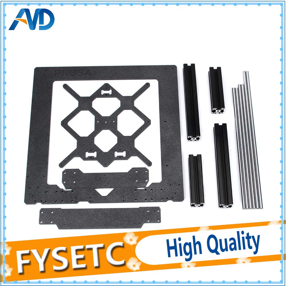 Original Prusa i3 MK3 3D Printer Parts Kit - Aluminum Frame, Black Profile & Smooth Rods for DIY 3D Printer Repairs & Upgrades | Perfect for Makers, Hobbyists & 3D Printing Enthusiasts