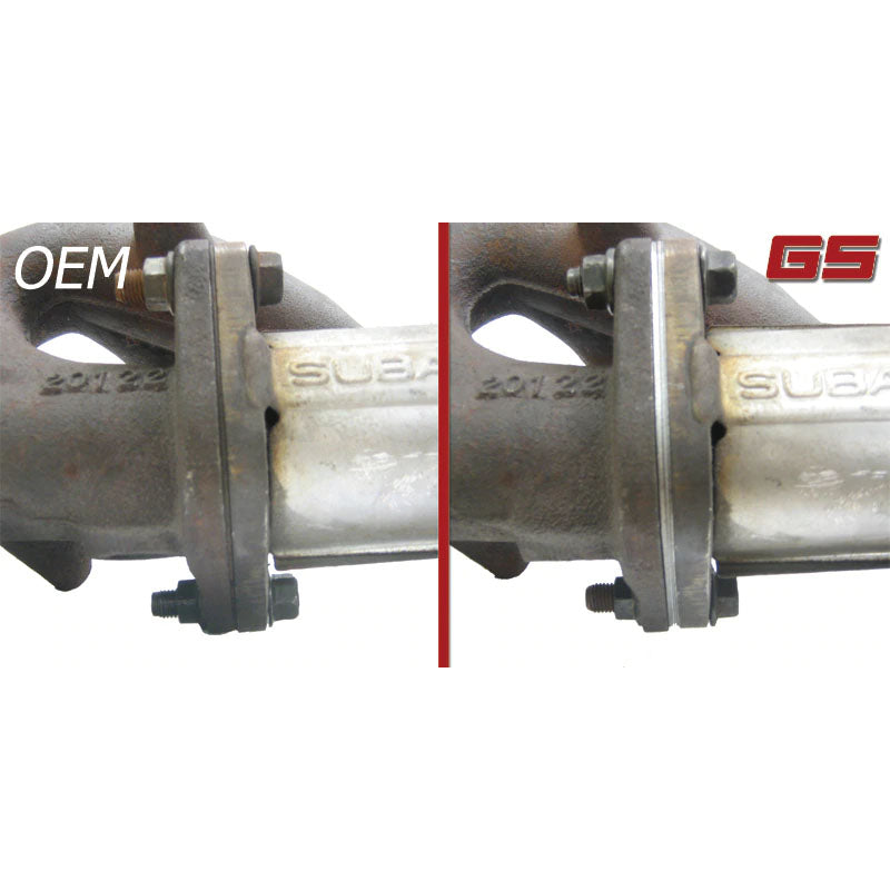 GrimmSpeed Double Thick Exhaust Manifold to Up Pipe Gasket - High Performance Turbo Gasket for Subaru WRX STI - Perfect for Engine Upgrades & Turbo Installations