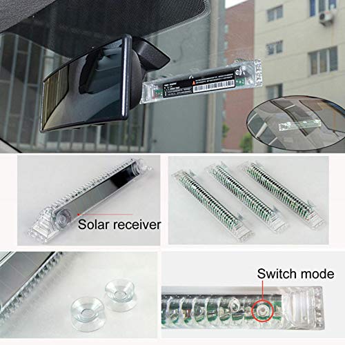 16 LED Amber Emergency Strobe Light for Vehicles - High Visibility Warning Lamp for Trucks, Police Cars, Construction Vehicles & Roadside Safety
