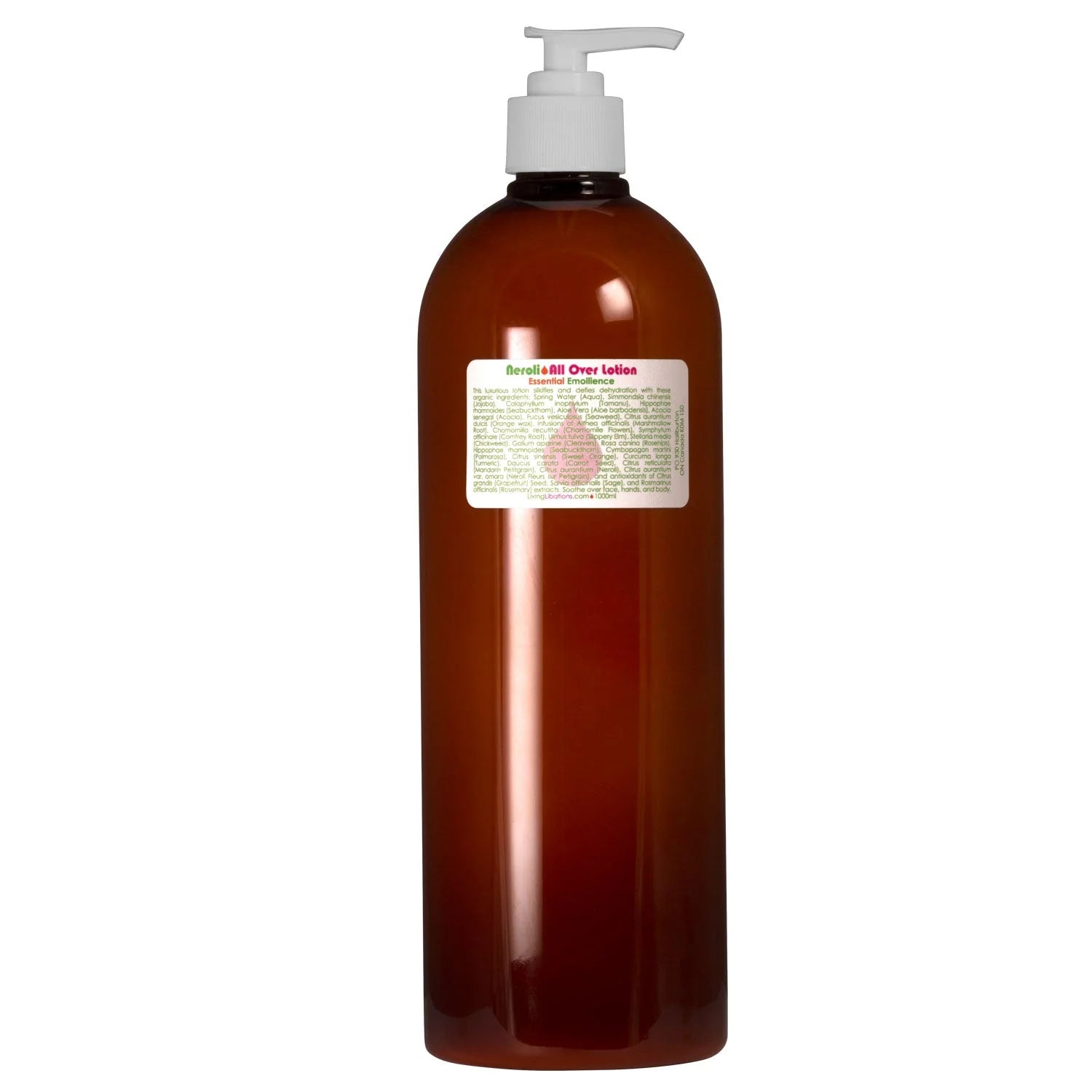 Neroli All Over Lotion - Hydrating Body Moisturizer with Natural Essential Oils | Perfect for Dry Skin Care & Aromatherapy Relaxation