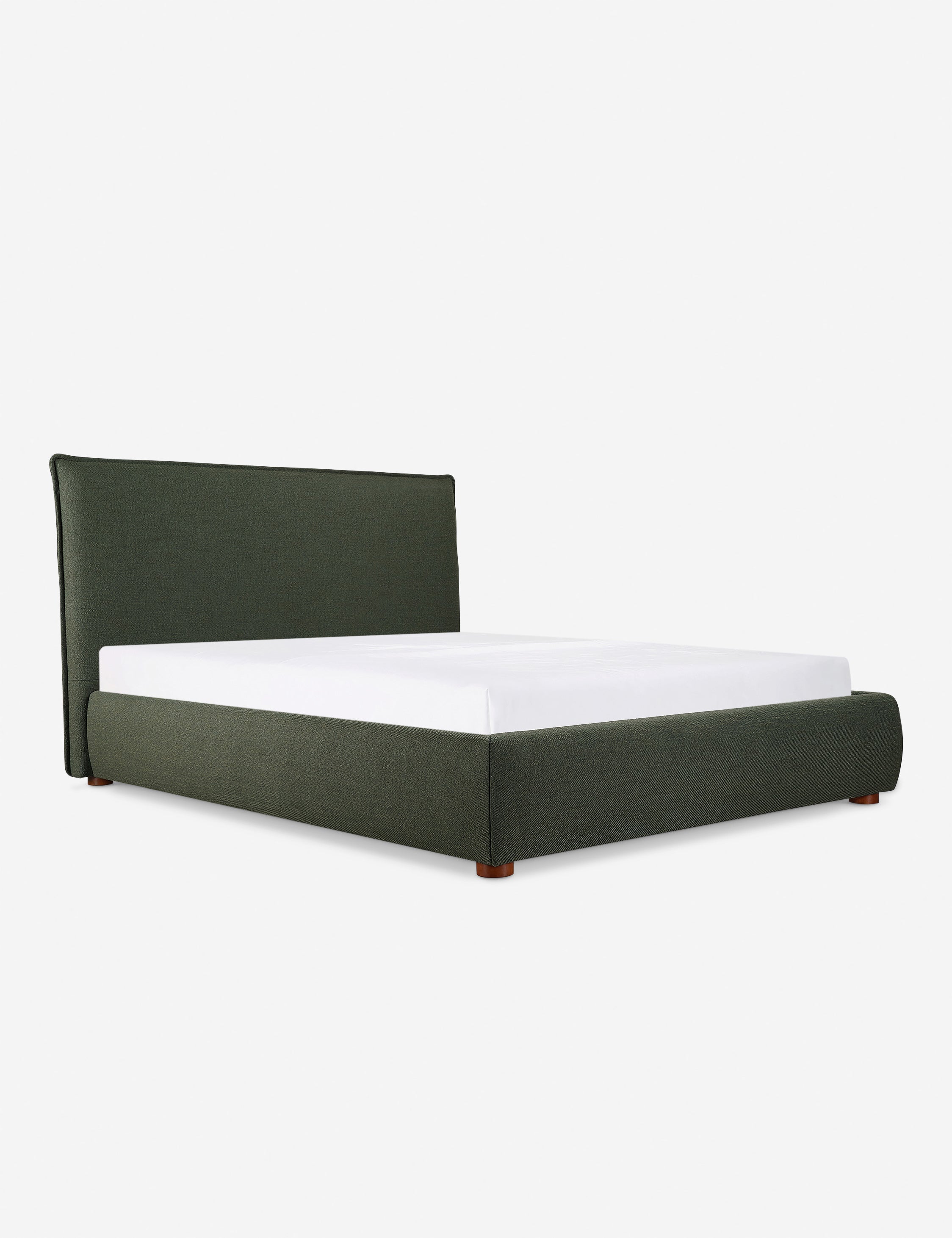 Cambria Platform Bed Frame - Modern Low Profile Bed with Wooden Slats - Perfect for Minimalist Bedroom & Small Spaces