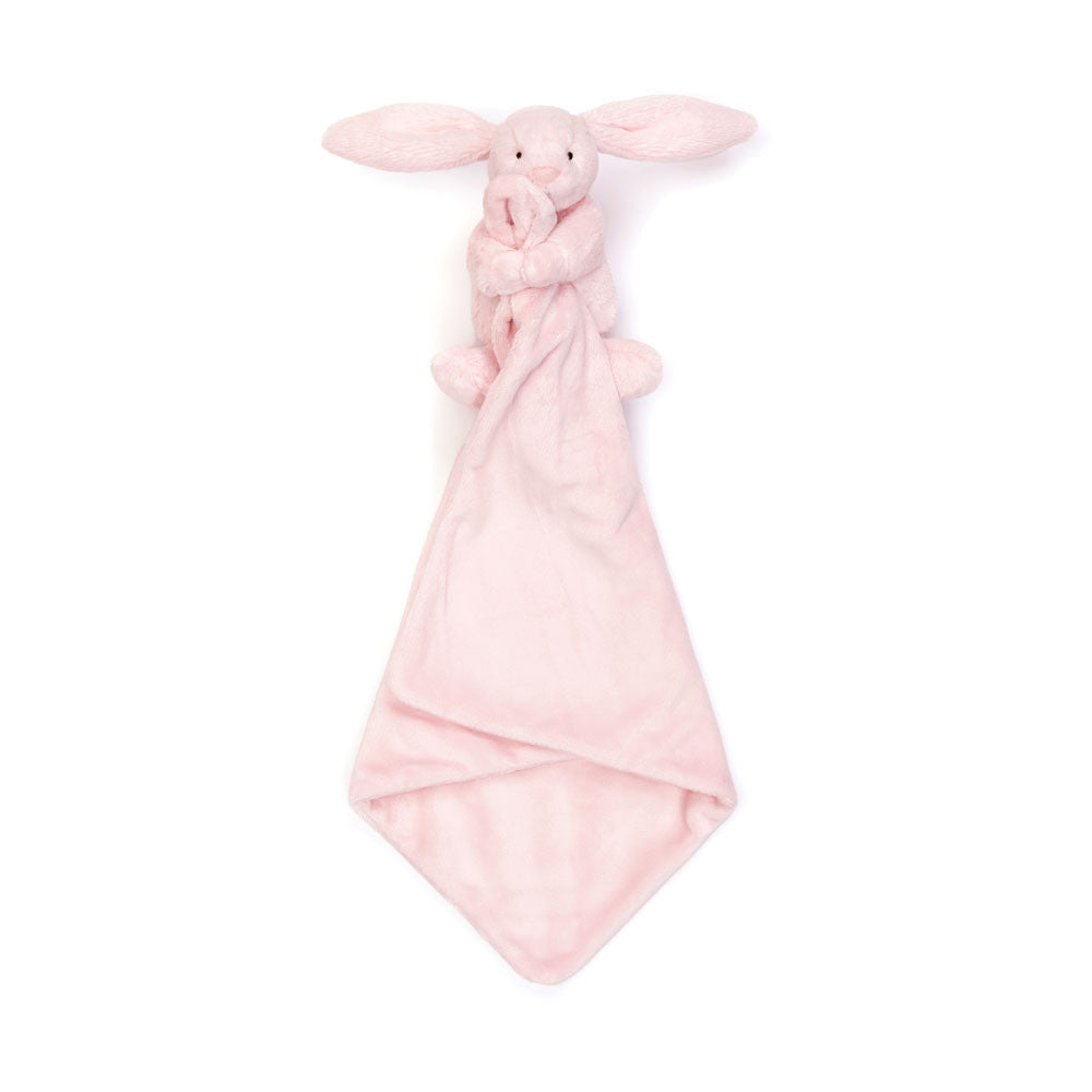 Jellycat Bashful Bunny Plush Soother - Soft Pink Stuffed Animal Toy for Babies & Kids | Perfect for Nursery Decor, Baby Shower Gifts & Comforting Sleep