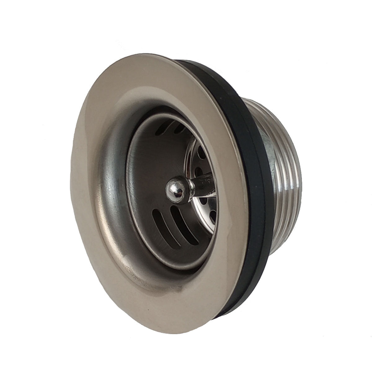 Barista Basics Rinser Drain Assembly - Large Commercial Coffee Bar Sink Accessory for Espresso Machine Cleaning & Maintenance