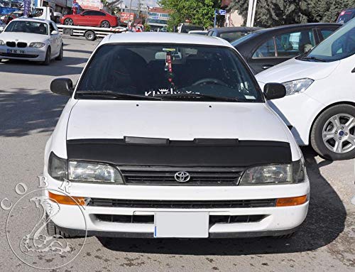 1993-1997 Toyota Corolla Car Bonnet Mask Hood Bra - Protective Cover for Front Hood - Perfect for Road Trips & Car Shows