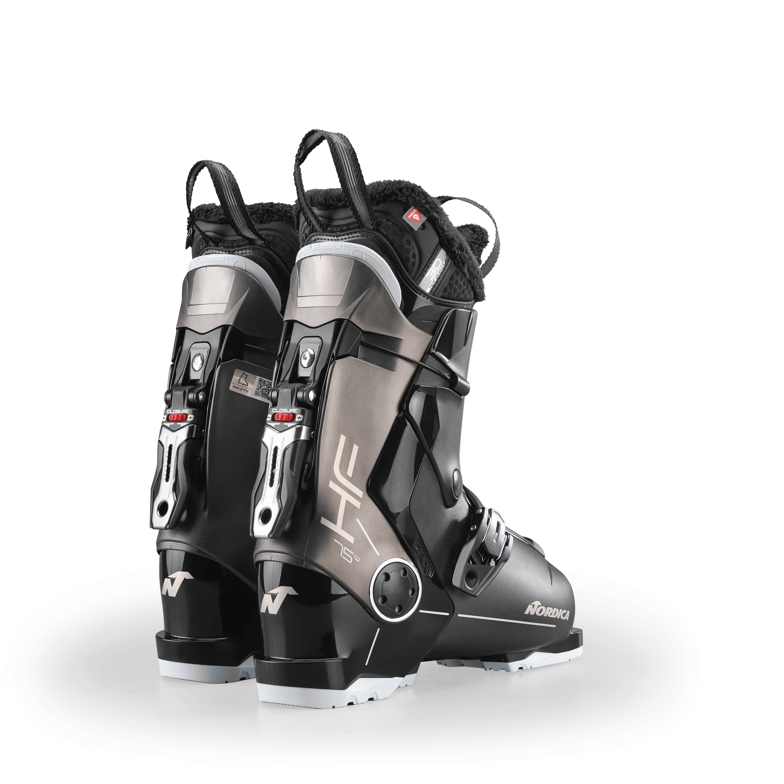 Nordica HF 75 W Ski Boots 2026 - Women's All-Mountain Ski Boots for Comfort & Performance | Perfect for Alpine Skiing & Freeride Adventures