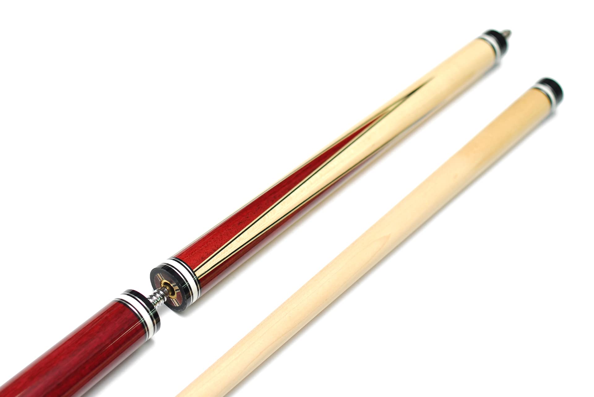 HAN'S DELTA 3-Piece Jump Break Pool Cue Stick with Phenolic Tip - Professional Billiard Cue for Powerful Breaks & Jump Shots - Perfect for Tournament Play & Home Pool Tables