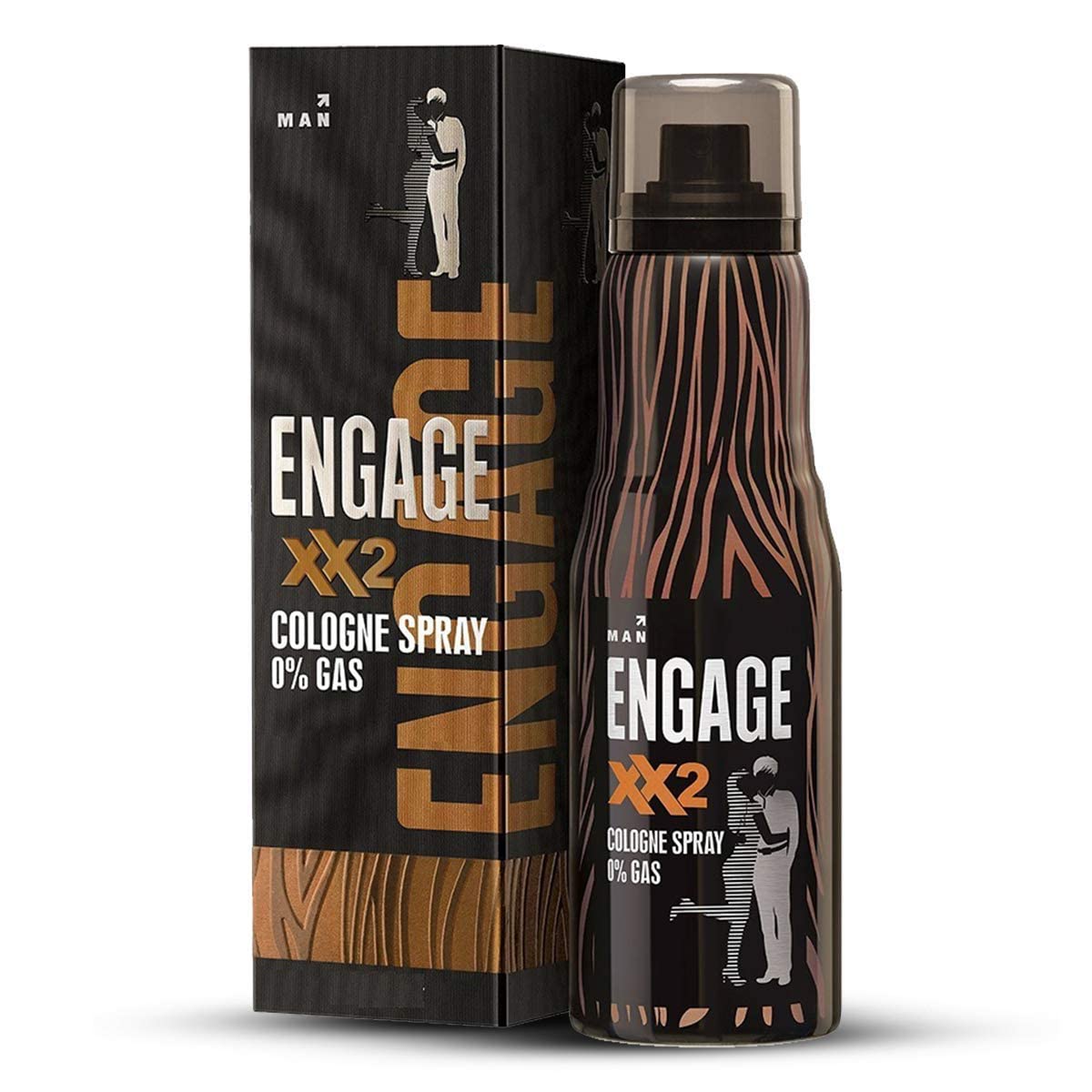 Engage X.X.2 Cologne for Men - Spicy Citrus Fragrance, Long Lasting Skin-Friendly Perfume (135ml) | Daytime Wear, Office & Date Night Scent