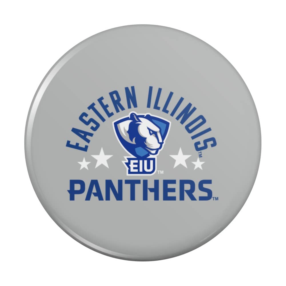 Eastern Illinois University Panthers Kitchen Refrigerator Locker Button Magnet - Decorative Fridge Magnet for College Dorm, Office, Home & Gifts - Show Your School Spirit with EIU Panthers Memorabilia