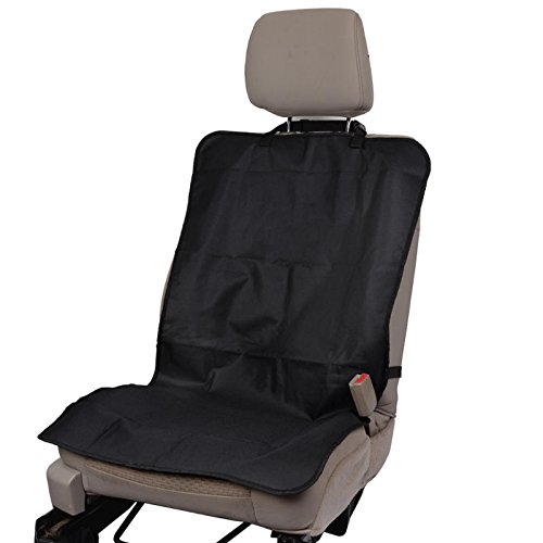 BDK Heavy Duty Waterproof Dog Car Seat Cover - Durable Black Oxford Fabric Pet Seat Protector for Cars, Trucks, Vans & SUVs | Perfect for Travel, Outdoor Adventures & Daily Commutes