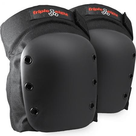 Triple Eight Street Knee Pads - Protective Skateboarding & Rollerblading Gear for Adults & Teens - Perfect for Skate Parks, Urban Riding & Extreme Sports