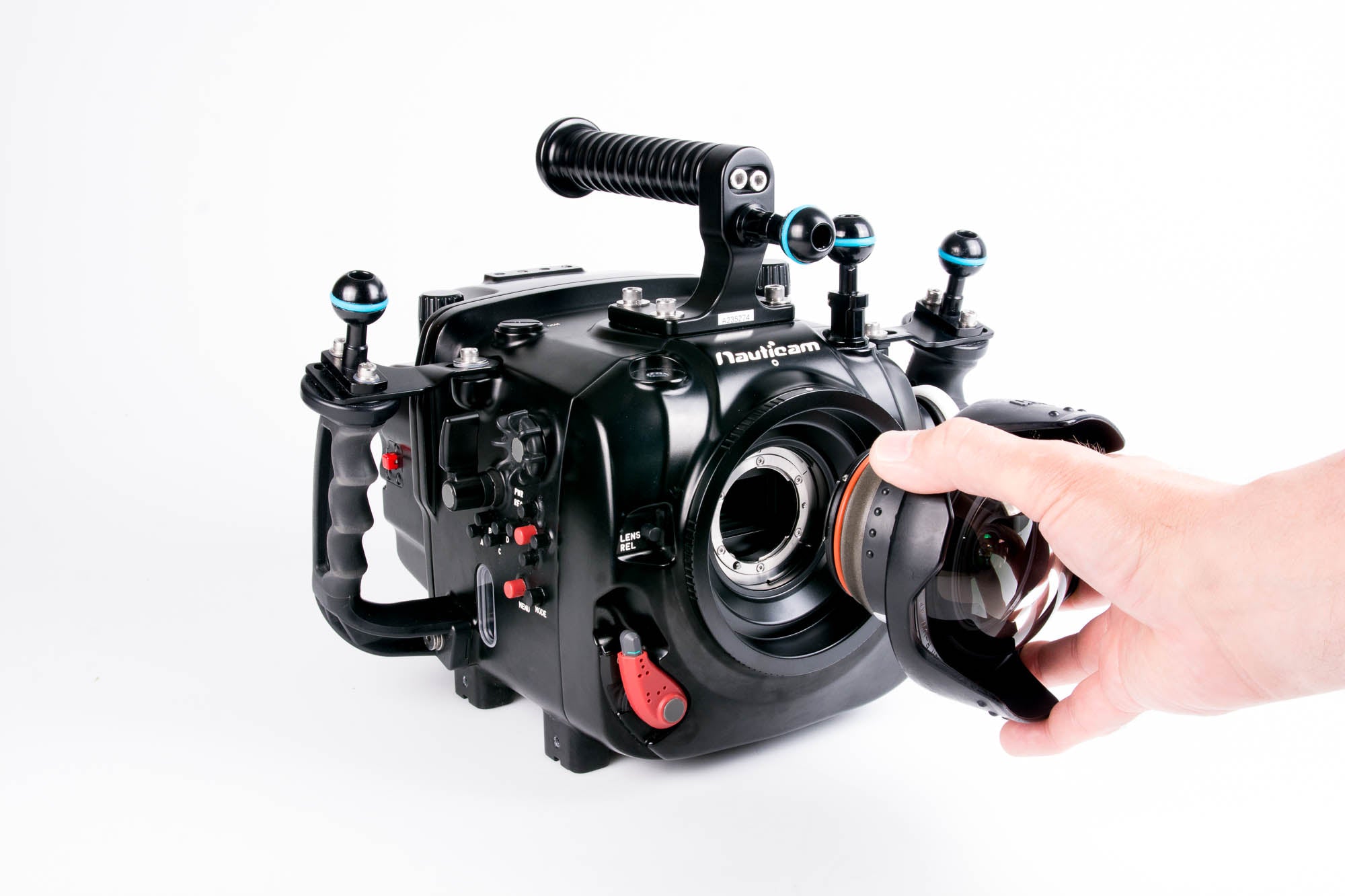 Nikon N120 Adapter for UW Nikonos RS Lenses with RED DSMC Lens Mount - Underwater Photography & Cinematography Gear for Professional Filmmakers