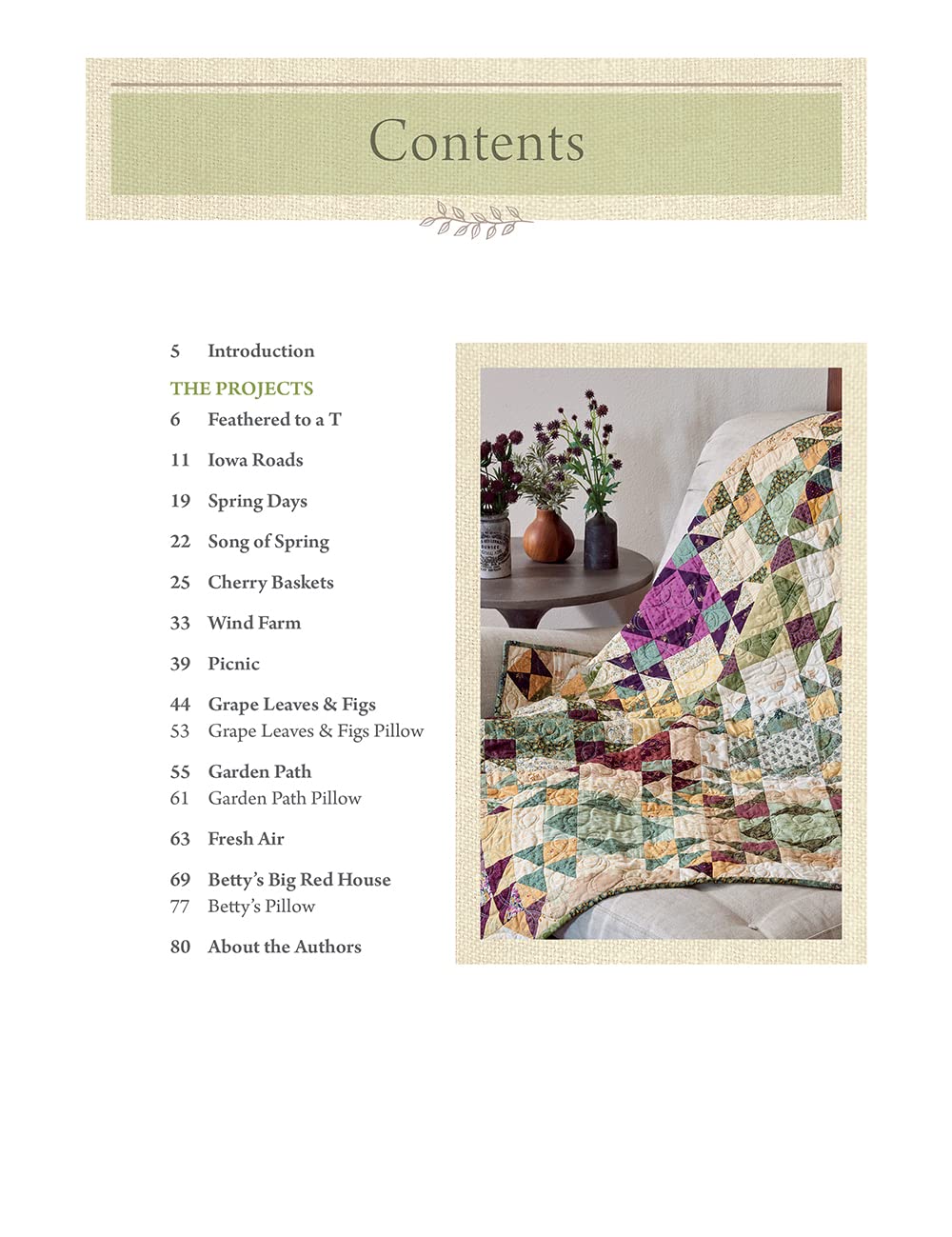 Scrappy Quilts & Mini Pillows - 11 Quilt Designs for Home Decor