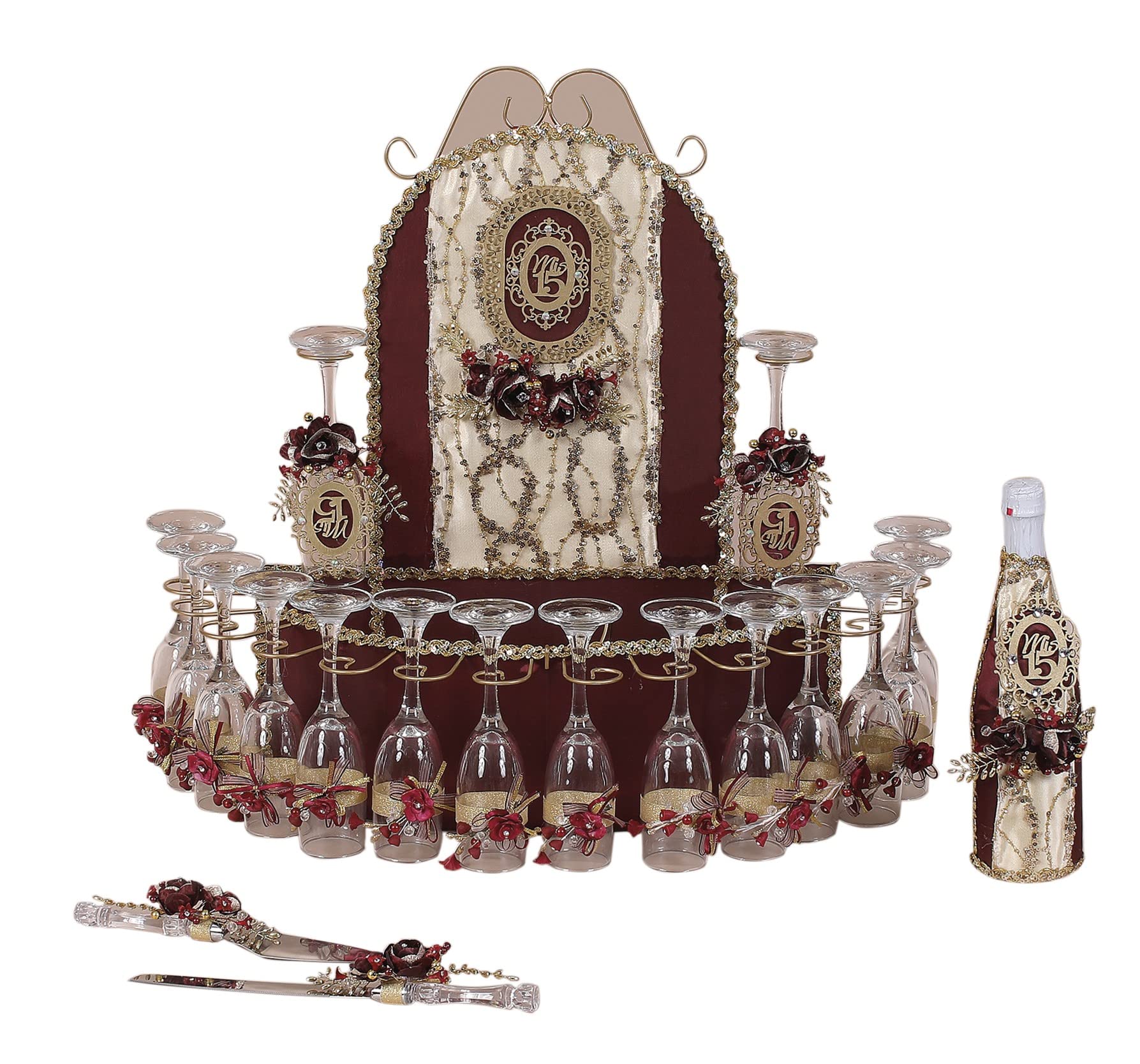 Quinceanera Accessories Set - Sweet 16 Birthday Party Decorations, Quinceanera Gifts & More for Quinceañeras Celebrations | Perfect for Quinceañera Parties, Sweet Sixteen Decor & Special Occasions