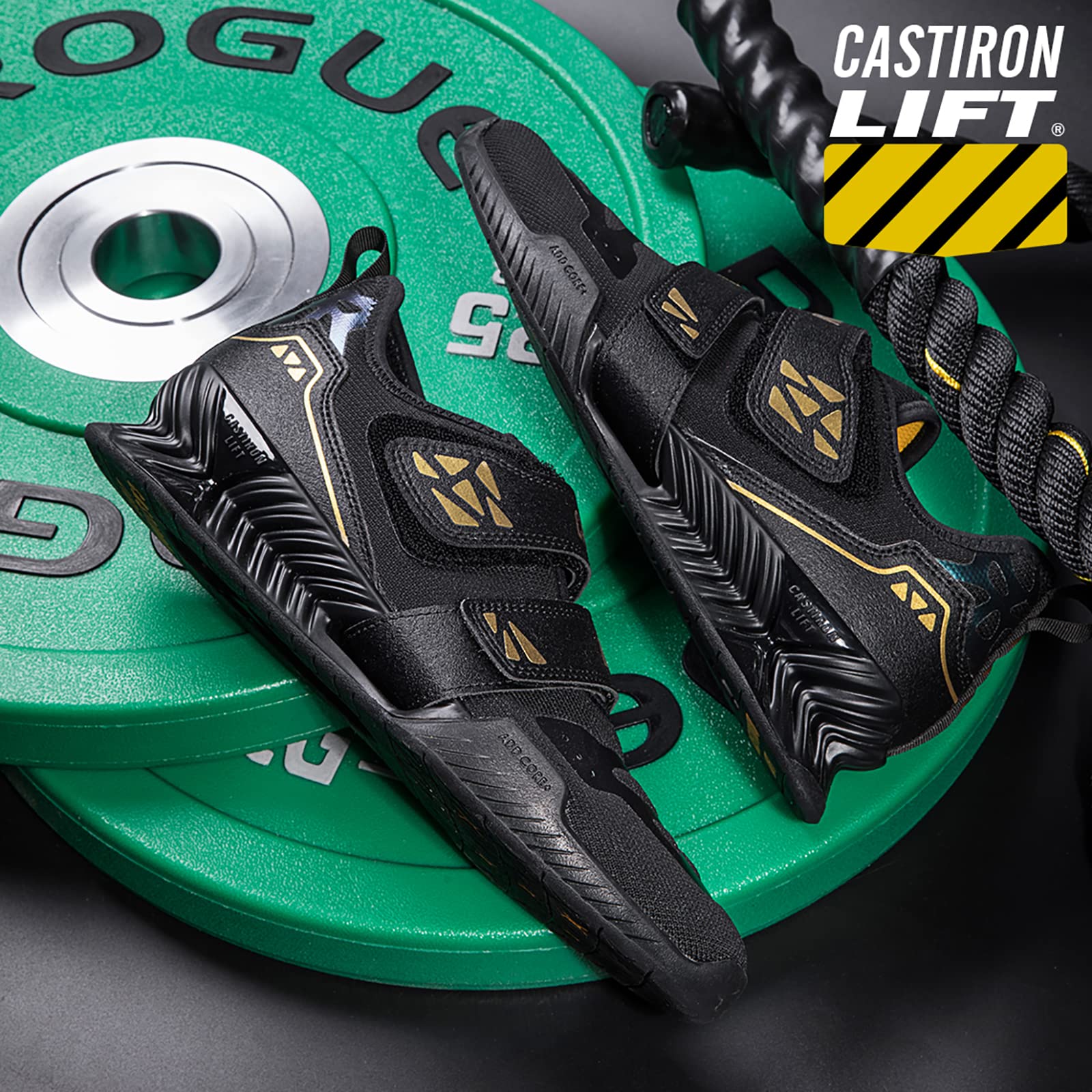 Best Weightlifting Shoes for Powerlifting & Crossfit - Heavy Duty Gym Shoes for Deadlifting, Squatting & Weight Training - Durable Lifting Footwear for Men & Women - Perfect for Home Gyms & Professional Training