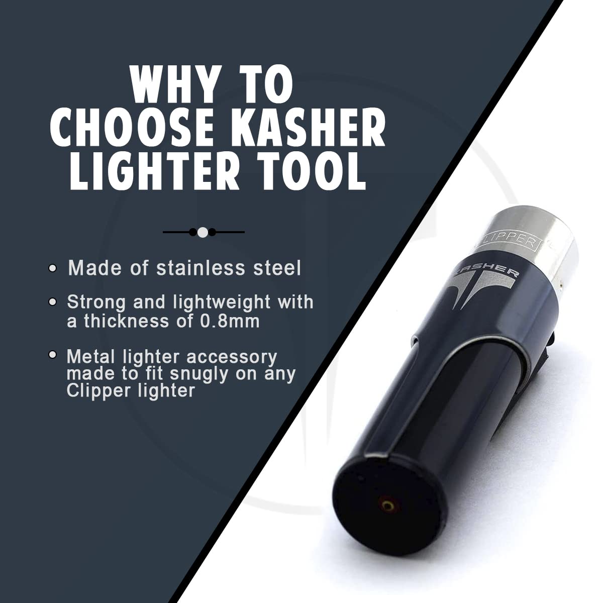 Kasher’s 360 Camo Multi-Tool Lighter Case with Lighter - Lightweight & Durable Multi-Tool Accessory for Camping, Hiking & Outdoor Survival - Pipe Cleaner, Cutter & Fire Starter (Green Camo) - Perfect for Backpacking, Fishing & Emergency Kits