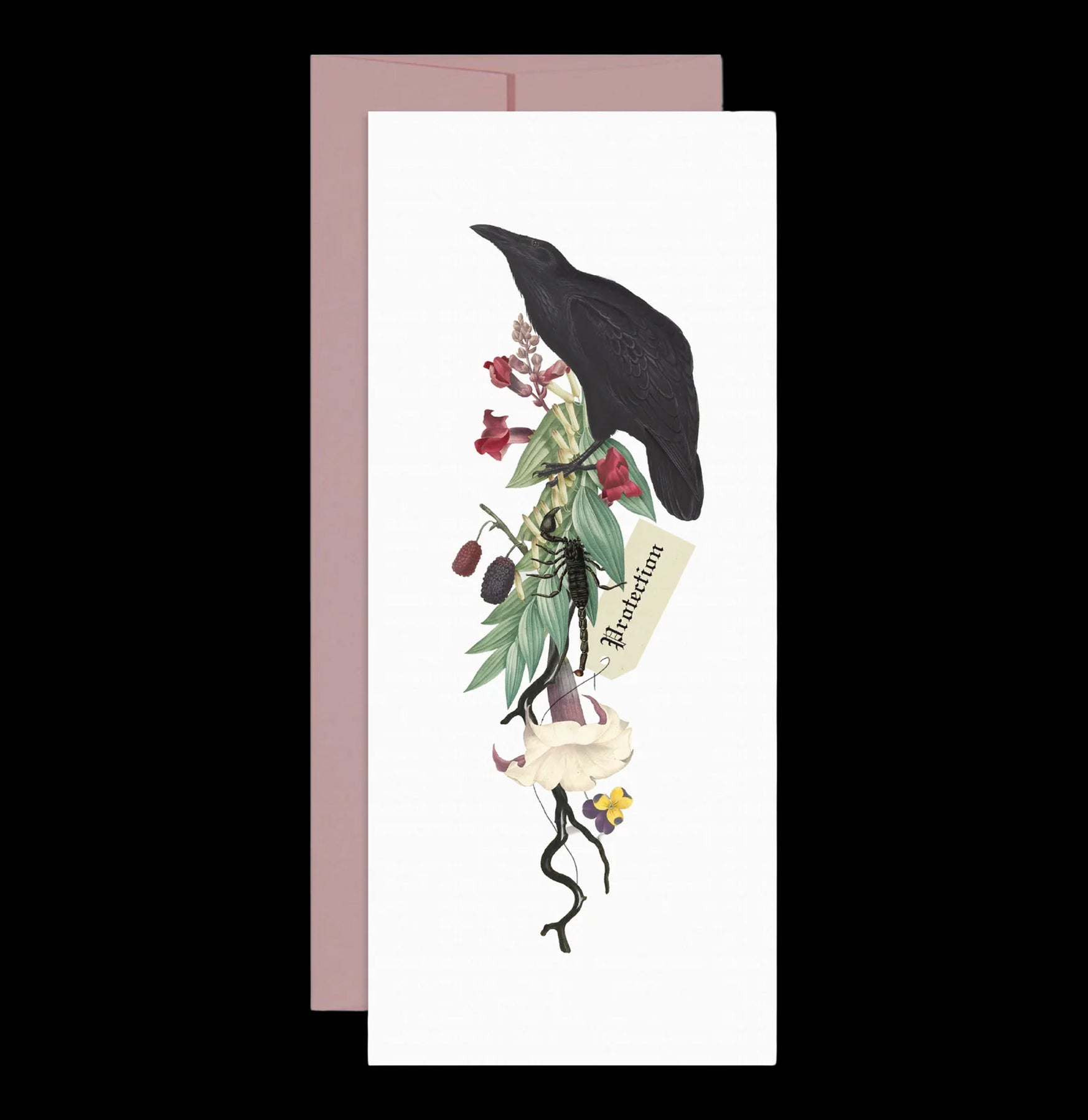 Lucky Protection Talisman Greeting Card - Spiritual Blessing Card for Good Fortune, Housewarming, New Beginnings | Perfect for Gifting, Home Decor & Spiritual Ceremonies
