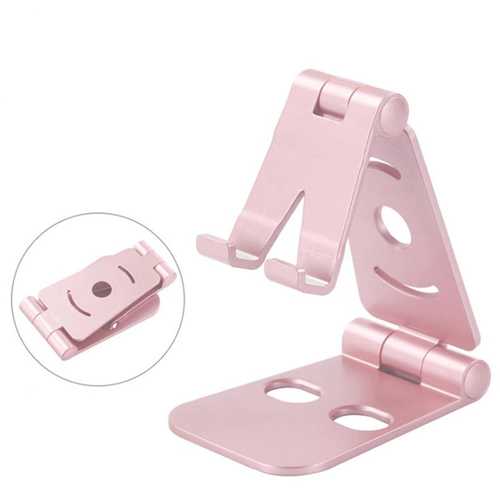 Bakeey™ WQ 02 Universal Adjustable Foldable ABS Desktop Stand - Phone & Tablet Holder for Home, Office, Kitchen, and Bedroom Use