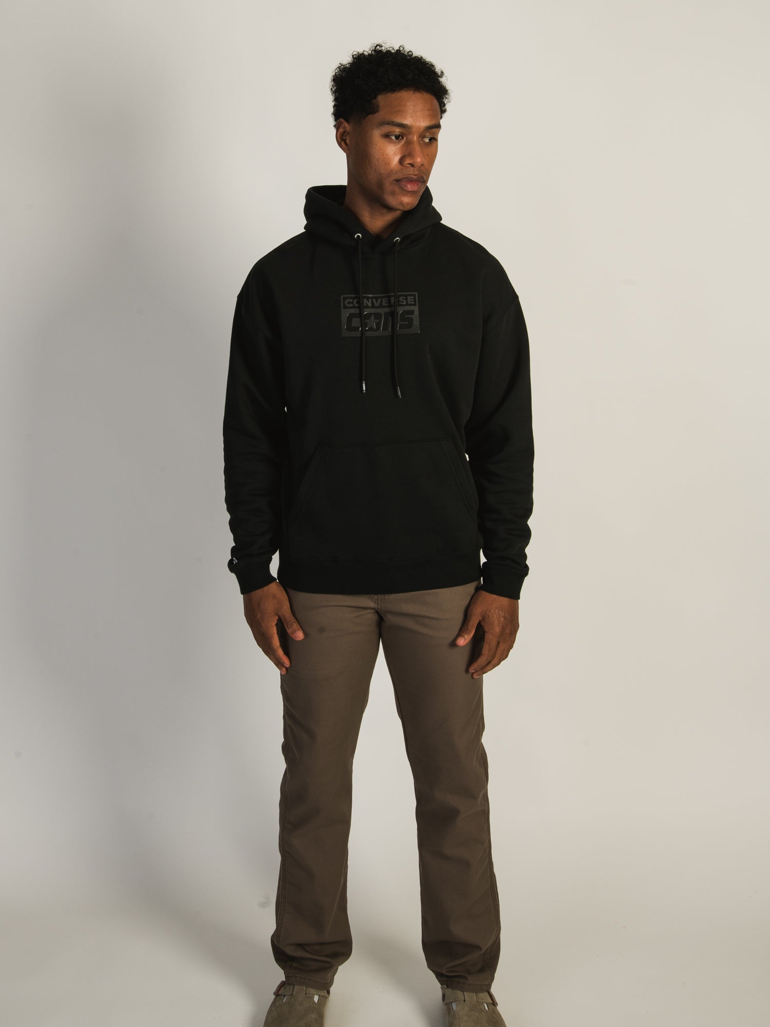 Converse Fleece Pullover Hoodie - Soft & Warm Men's & Women's Sweatshirt for Casual Wear & Outdoor Activities