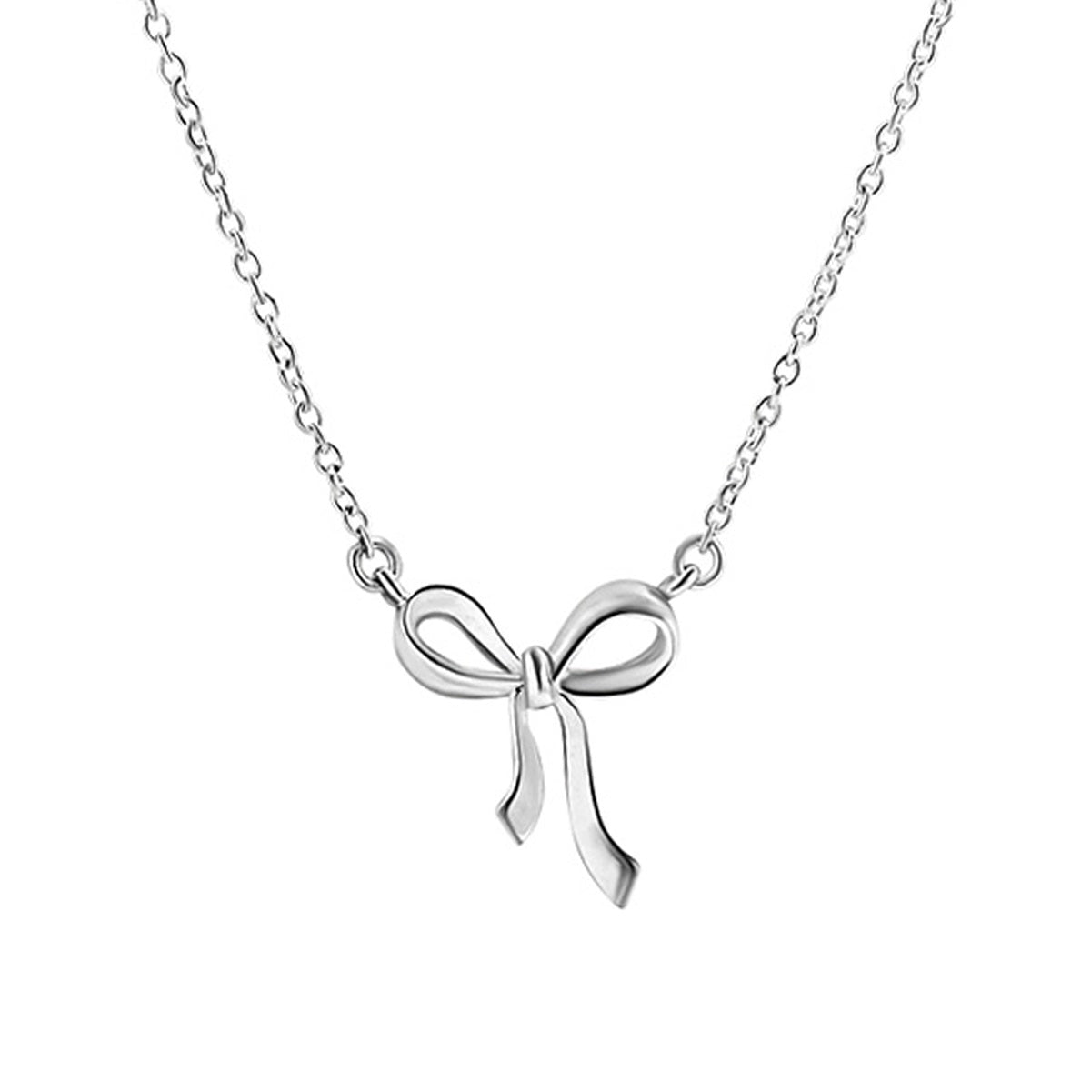 Elegant Bow Necklace for Women - Dainty Gold Plated Jewelry Gift for Her - Perfect for Weddings, Anniversaries & Everyday Wear