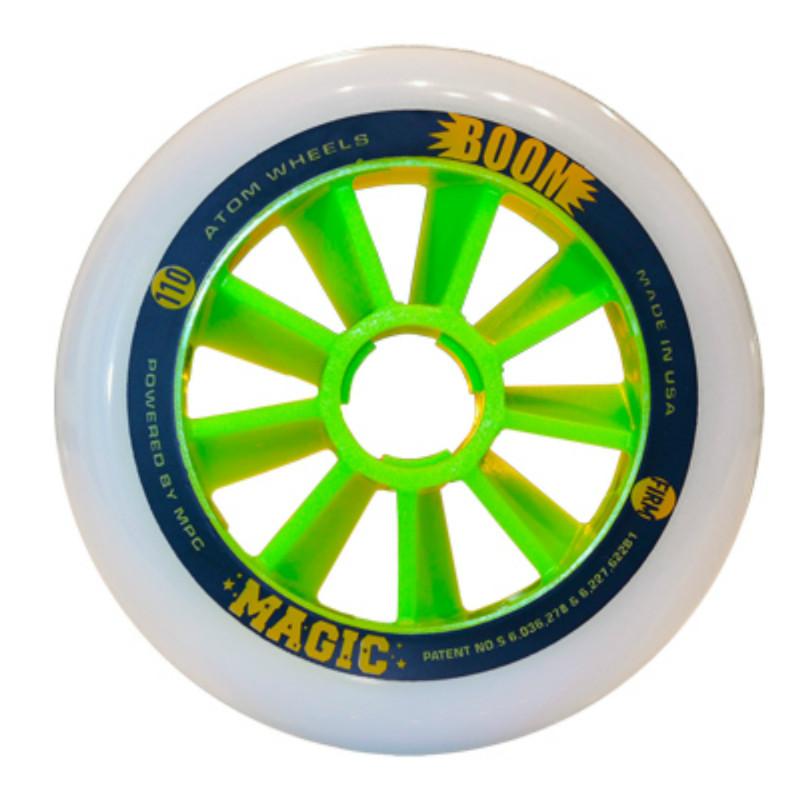 ATOM Boom Magic Wheel 110mm - High Performance Skateboard Wheels for Smooth Riding | Perfect for Street Skating, Cruising & Longboard Tricks