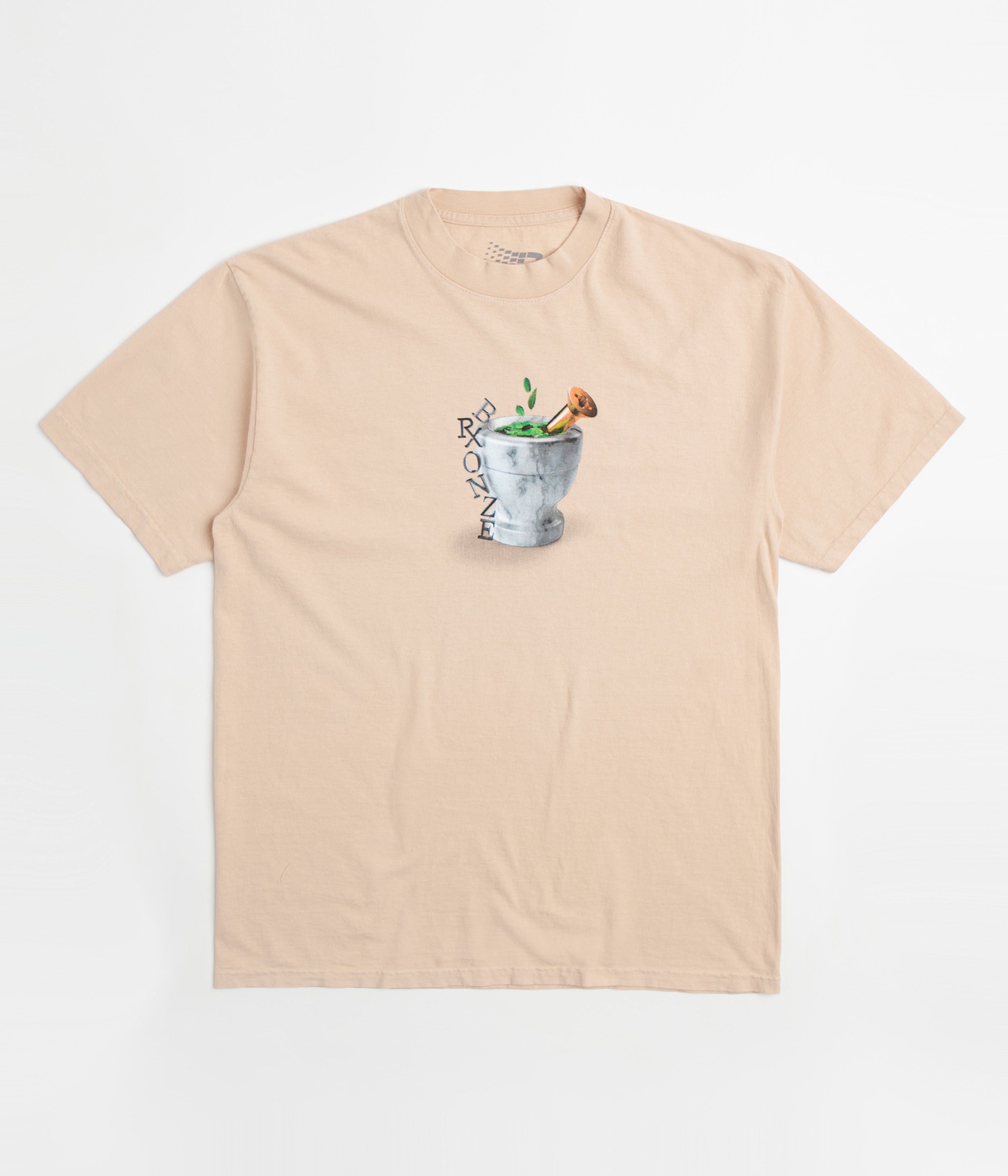 Vintage Bronze 56K Spices Graphic T-Shirt - Retro Internet Humor Tee in Beige | Casual Wear & Geek Culture Fashion