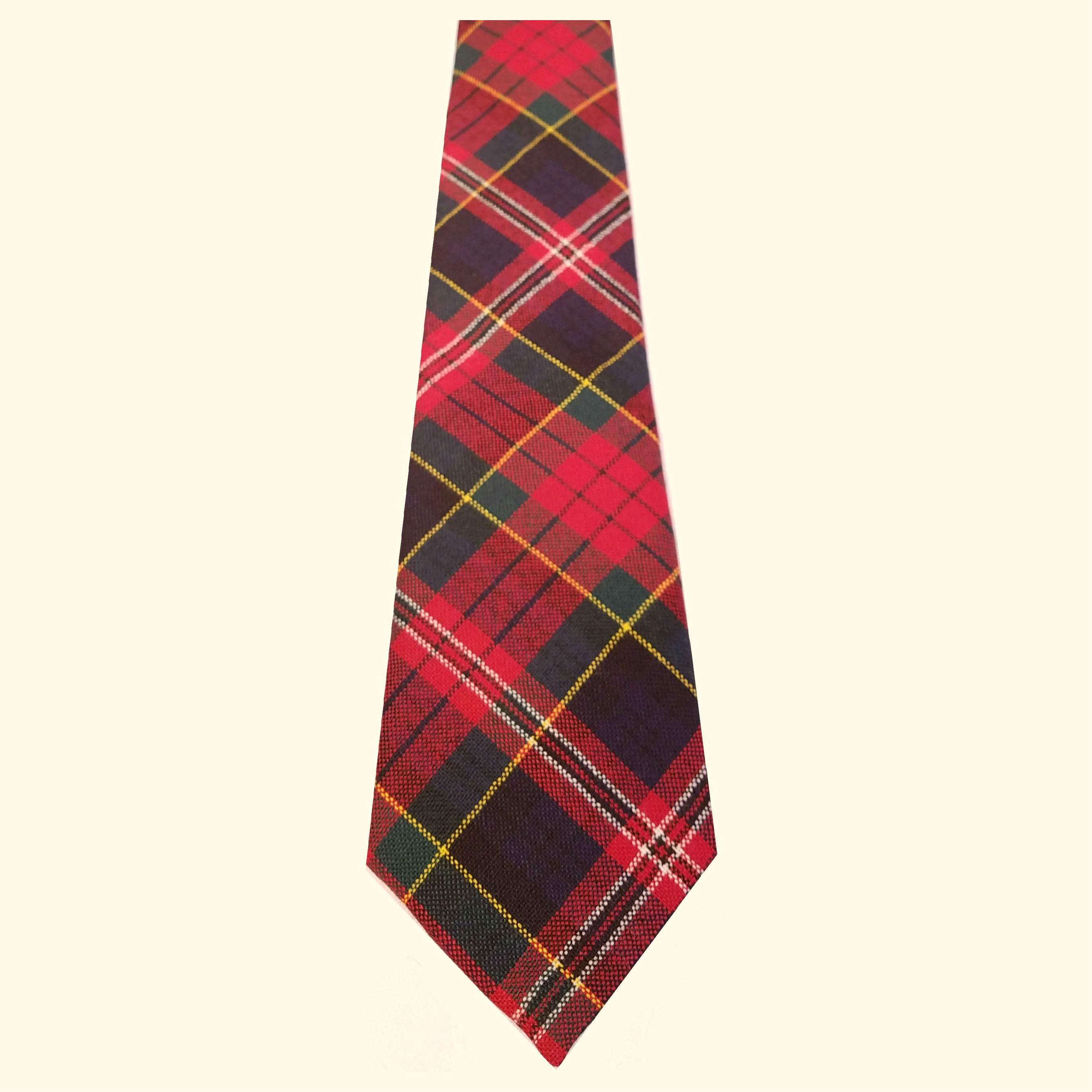 Premium Wool Tartan Neckties for Men - 99 Modern Color Patterns | Perfect for Weddings, Business & Formal Events