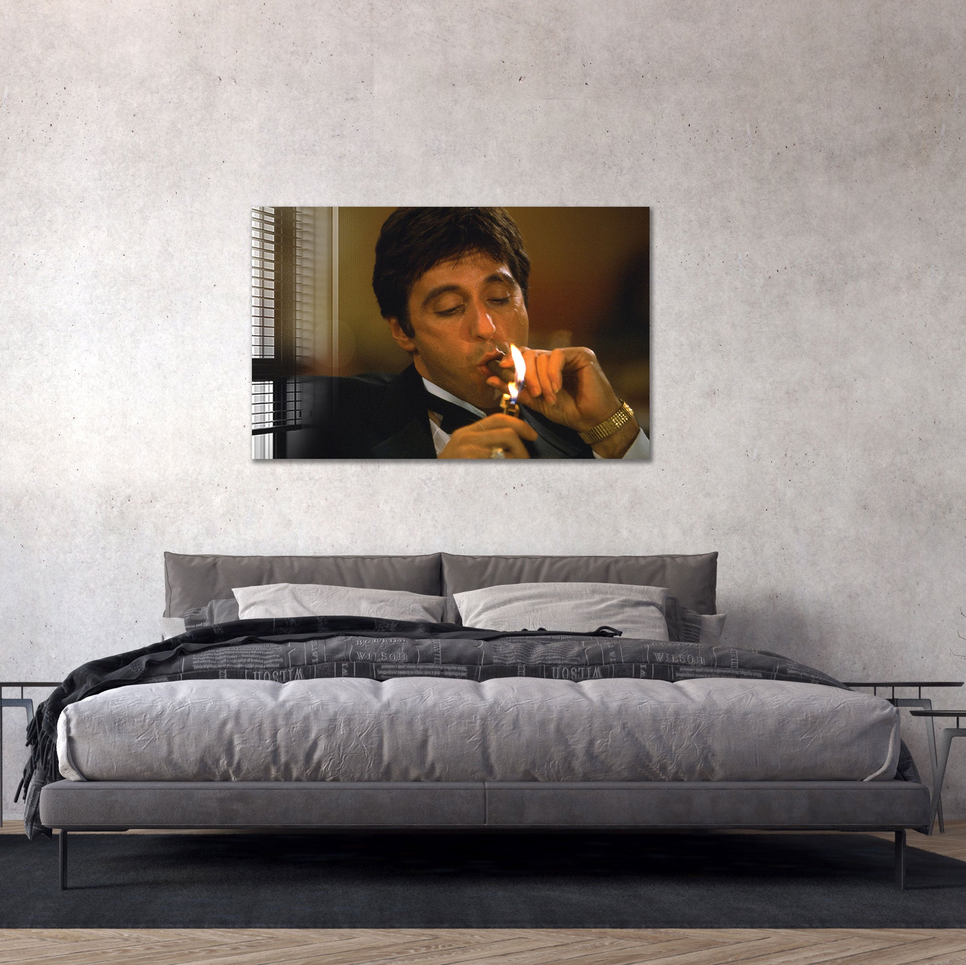 Scarface Tony Montana Al Pacino Movie T-Shirt - Vintage 80s Gangster Film Fan Apparel for Men & Women - Perfect for Movie Nights, Cosplay, and Pop Culture Events