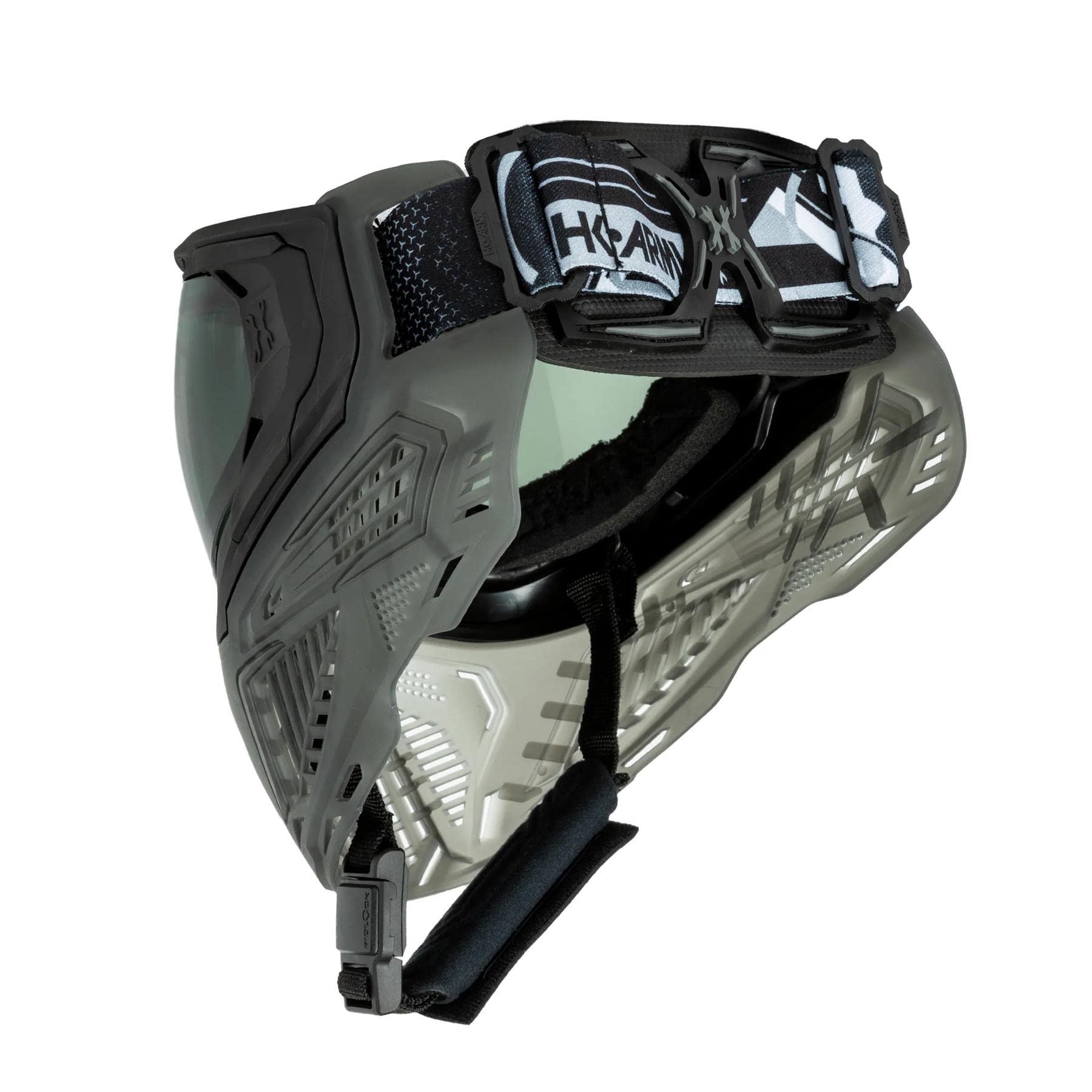 HK Army SLR Paintball & Airsoft Mask with Anti-Fog Thermal HD Lens System - Ash Gray | Protective Face Gear for Tactical Sports & Outdoor Activities