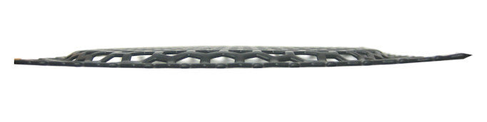 Black 140mm Mesh Grill with 6mm Honeycomb Holes - Perfect for PC Case Modding, Speaker Grills, and DIY Ventilation Projects