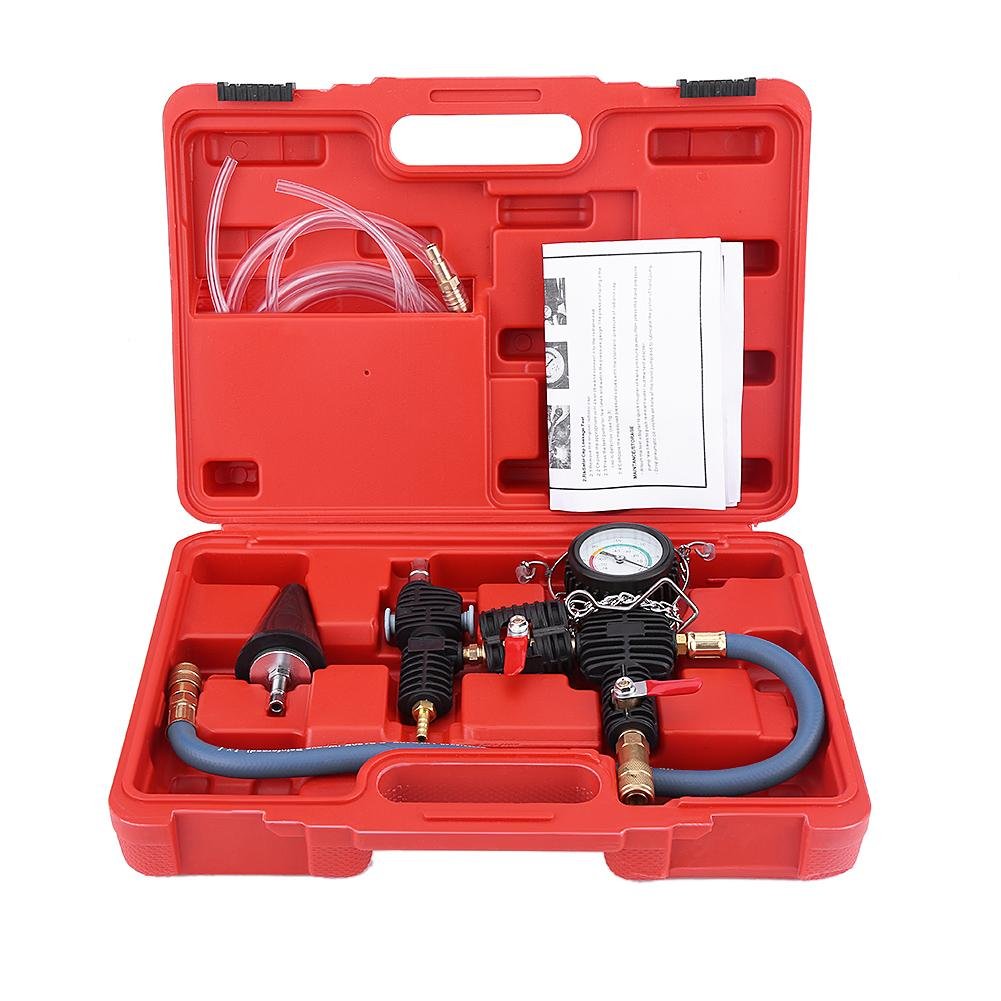 Acouto Coolant Refill Tool Kit - Car Radiator Coolant System Vacuum Purge & Refill Tool - Water Antifreeze Changer for DIY Auto Maintenance & Cooling System Service - Perfect for Home Mechanics & Professional Garages