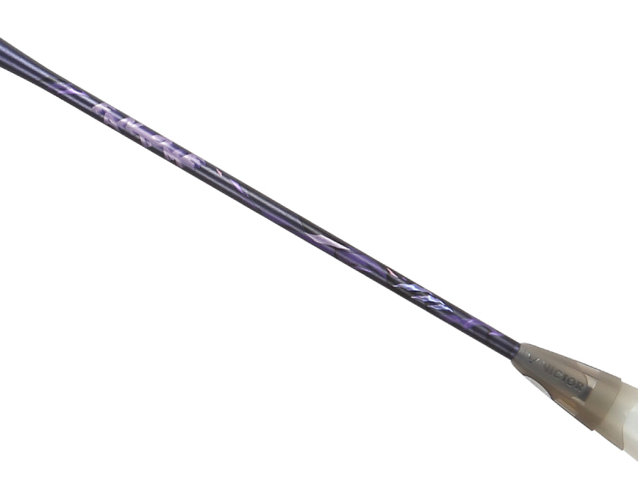 Victor Auraspeed Fantome Badminton Racket - Lightweight Carbon Fiber Shuttlecock Racket for Professional & Recreational Players - Perfect for Tournaments, Training & Backyard Games