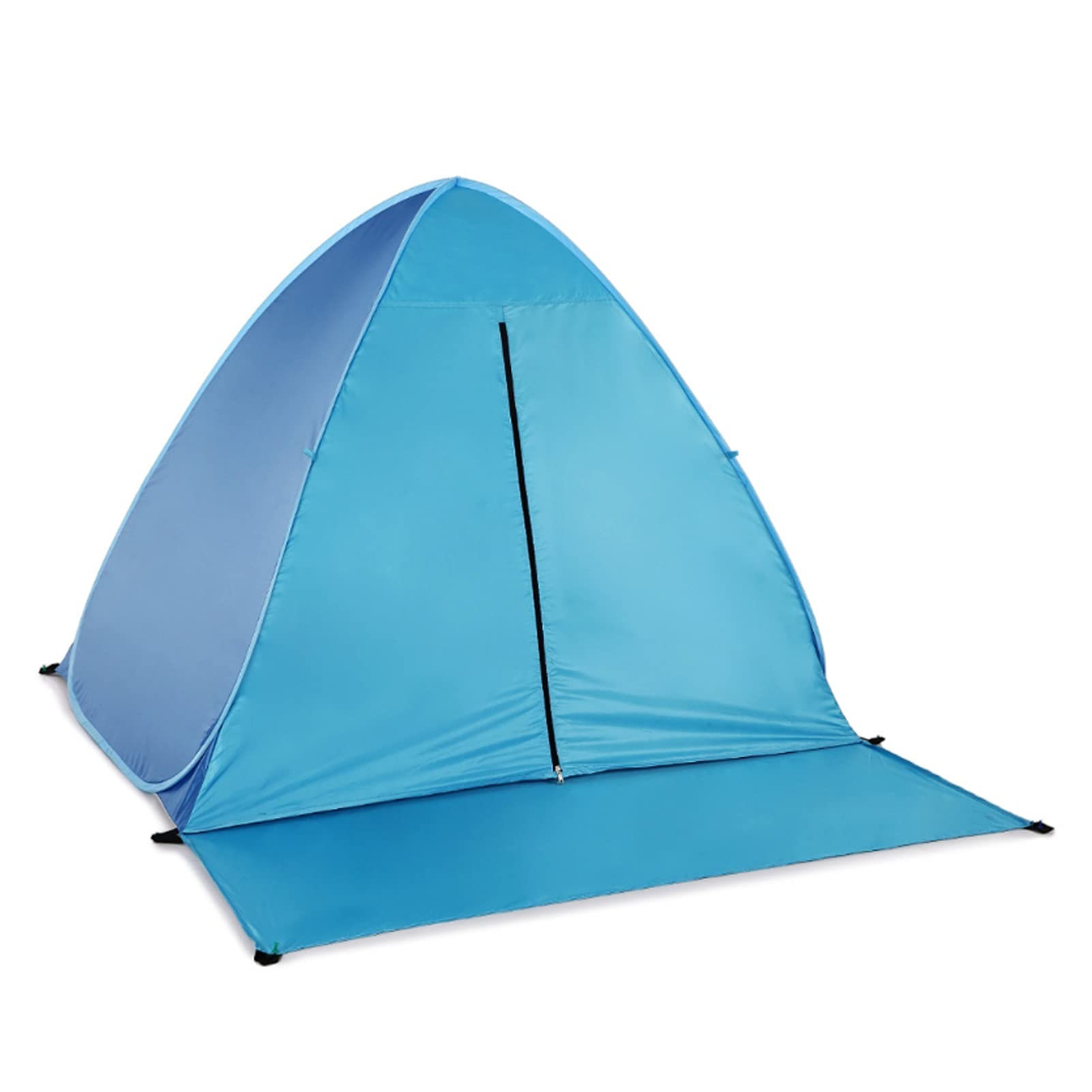 JESSKYLOVE Portable Pop Up Beach Tent for 2-3 People - Automatic Instant Setup Sun Shade with Carry Bag & Extended Floor - Perfect for Beach Trips, Camping, Picnics and Outdoor Adventures