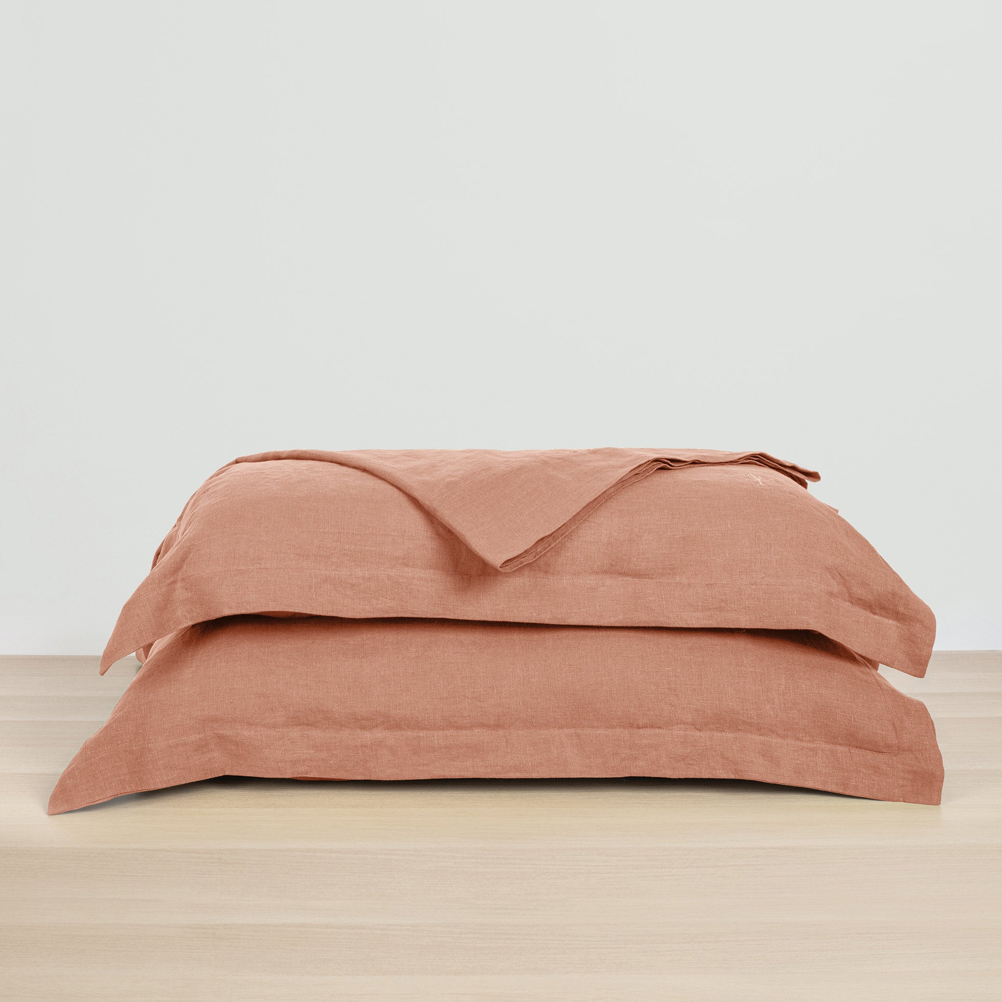 Heveya® 100% Organic Linen Flat Sheet Set - Queen Size, Breathable & Hypoallergenic Bedding for Comfortable Sleep - Perfect for Master Bedroom, Guest Room & Vacation Homes