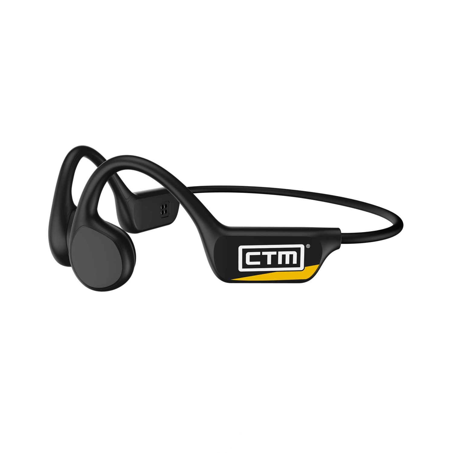 CTM Orun 1 Bone Conduction Headphones - Wireless Bluetooth Open-Ear Headset for Running, Cycling & Outdoor Sports - Waterproof & Sweatproof for Gym Workouts