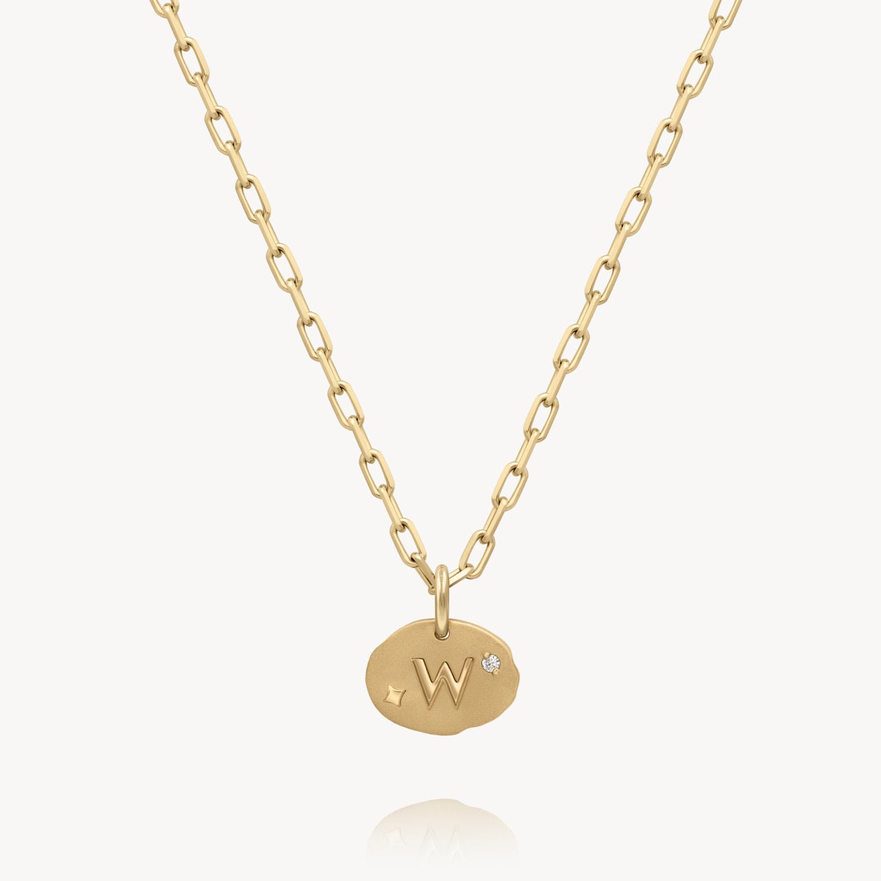 Athena Initial Pendant Necklace - Personalized Silver Letter Charm Jewelry for Women - Perfect Gift for Birthday, Anniversary & Valentine's Day