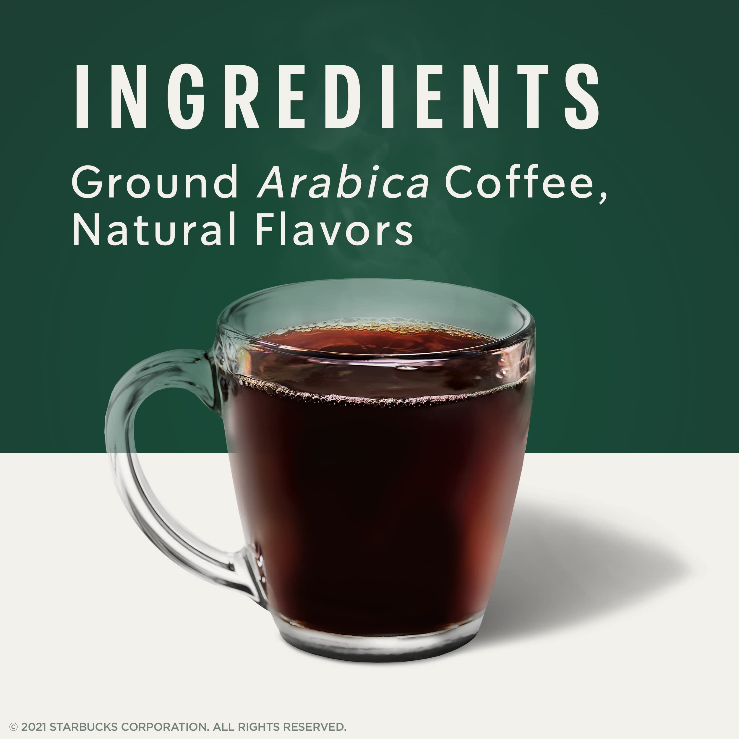 Starbucks Maple Pecan Flavored Ground Coffee - 100% Arabica, Naturally Flavored, 17 oz Bag - Perfect for Home Brewing, Office Use & Gifts