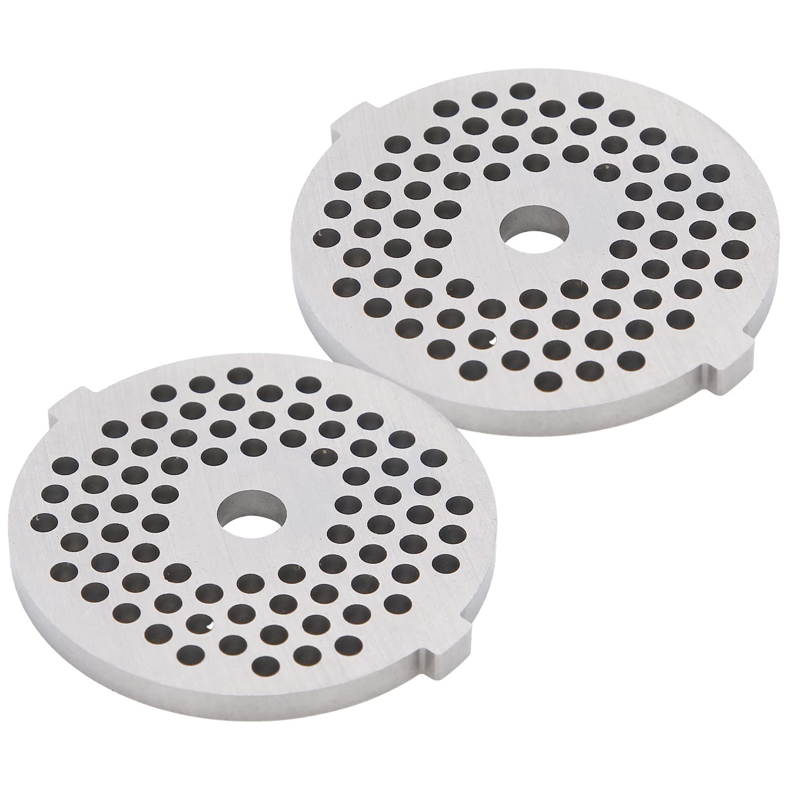 Stainless Steel Electric Mincer Blade & Grinding Plate with 3mm Round Holes - Compatible with Size 5 Stand Mixers & Meat Grinders - Perfect for Home Kitchen, Butcher Shop & Food Processing
