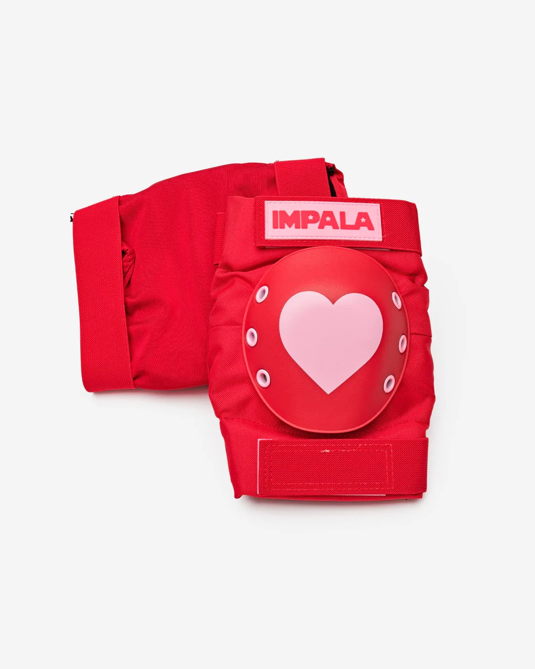 Impala Protective Gear Set - Red Hearts Design for Roller Skating, Skateboarding & Outdoor Sports - Durable Safety Equipment for Kids & Adults